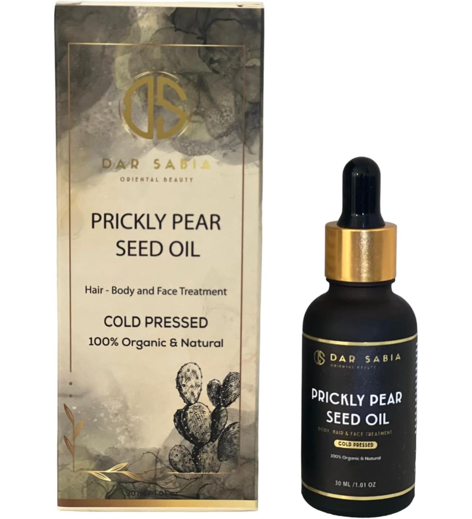 BEST PURE and ORGANIC BARBARIAN FIG SEED OIL for face. Excellent anti-aging and anti-dark circles oil. 100% pure natural vegan and ecocert. Cold pressure: extra-virgin anti-UV lacon. 30ml - Buy Online on GoSupps.com