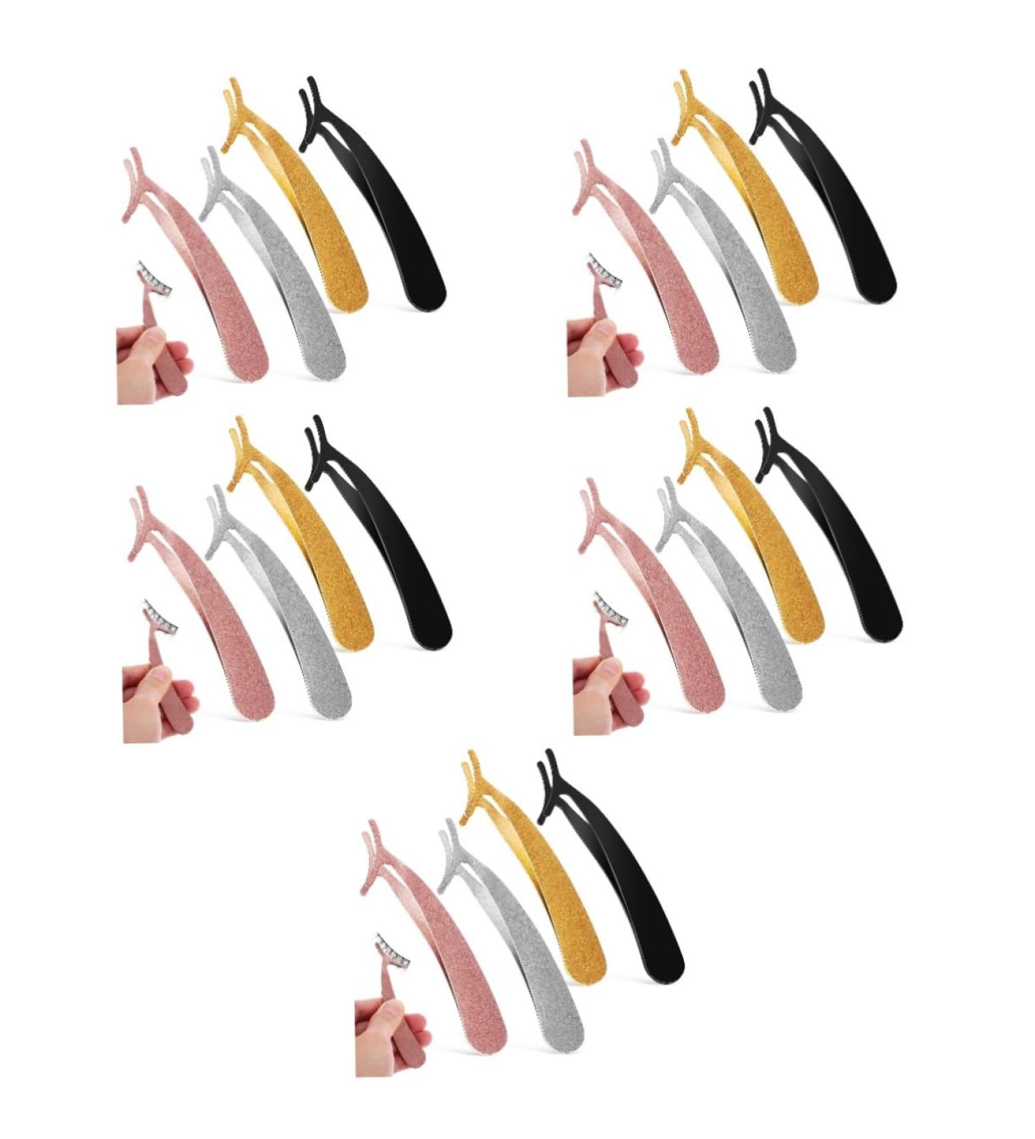 FRCOLOR 20 Pieces False Eyelash Tool Slim Mascara Makeup Tools Applicator Eyelash Curler Stainless Steel - Buy Online on GoSupps.com