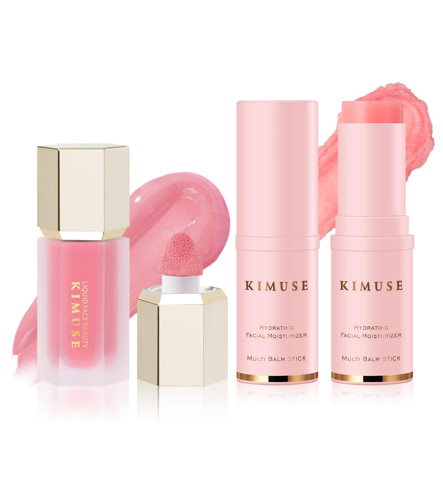 KIMUSE Soft Cream Blush & Hydrating Multi Balm Stick - Cheek Color & Moisturizer - Buy Online on GoSupps.com