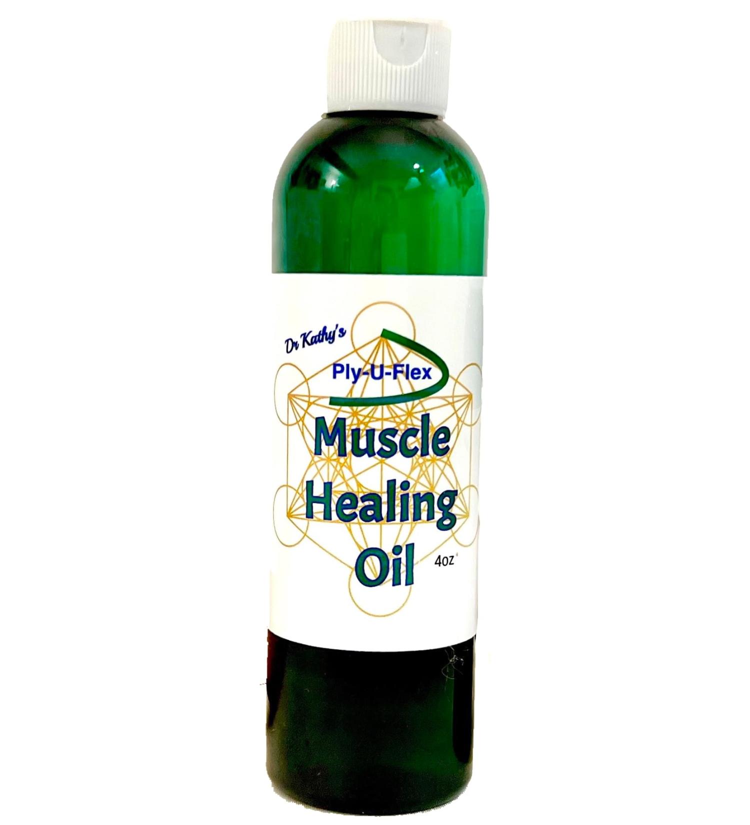 Muscle Healing Oil 4oz | Relieve Pain in Muscles & Joints - Fast International Shipping - Buy Online on GoSupps.com