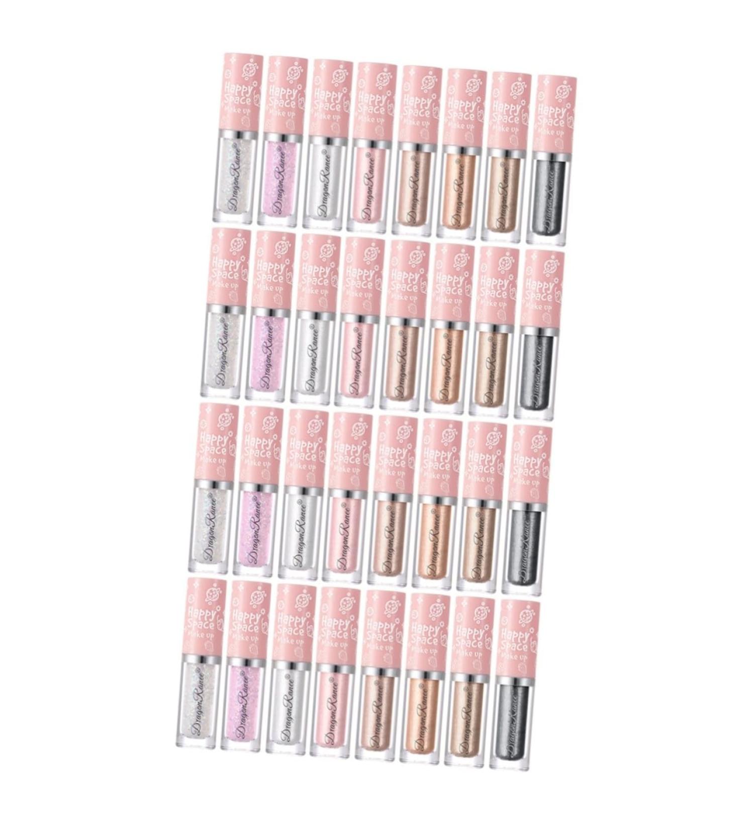 Didiseaon 32 Pcs Eye Shadow Makeup Supplies Eye Glitter Makeup Miss Liquid Eyeshadow Accessories Lasting - Buy Online on GoSupps.com