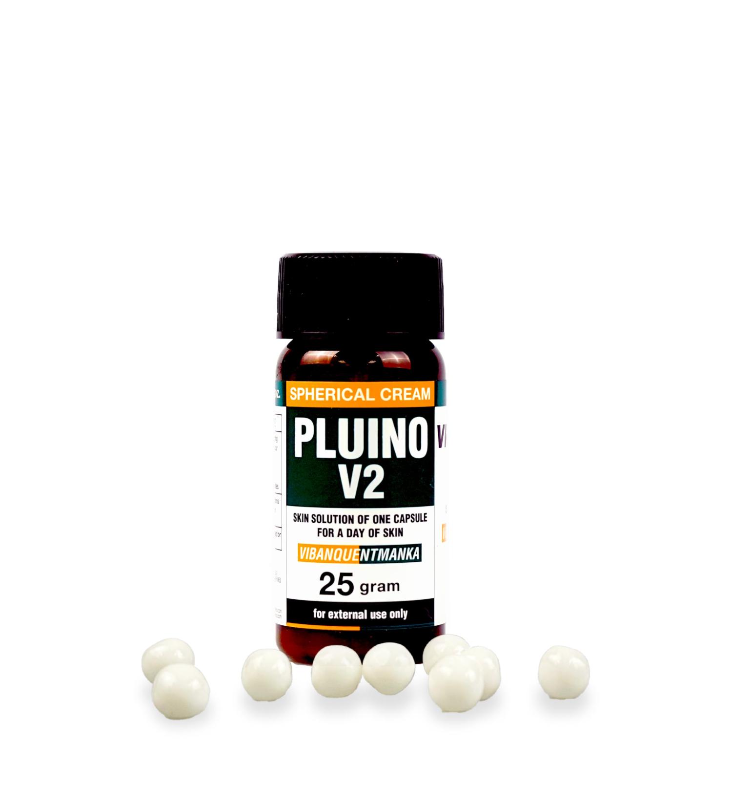 PLUINO Skin Care Booster - Hydrating Capsule Face Serum with Panthenol & Niacinamide for Sensitive & Acne-Prone Skin | Korean Skincare 25g - Buy Online on GoSupps.com