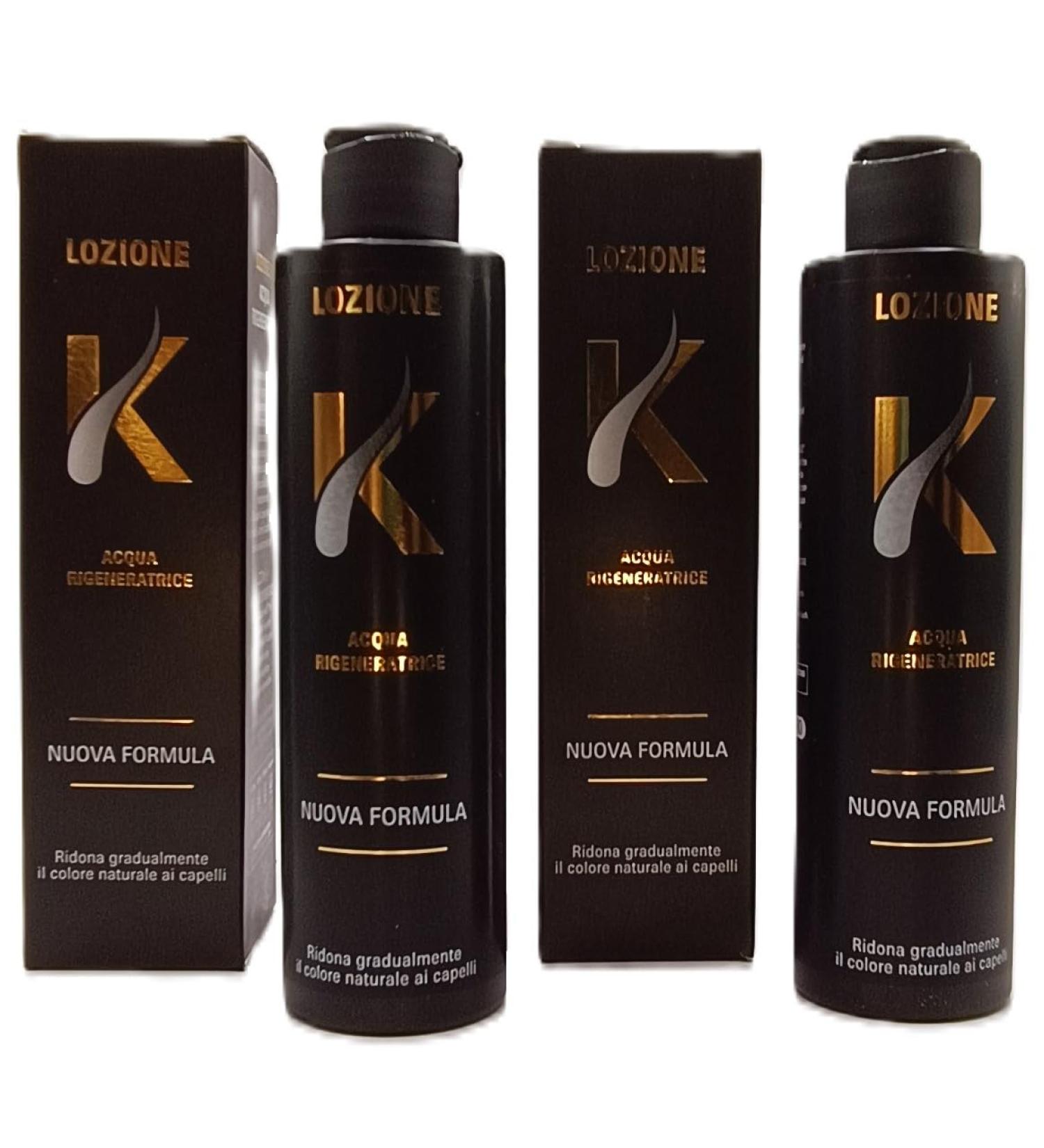  TRAVELSAN STOP white and grey hair - Lotion K reinforced formula Kit of 2 x 150ml bottles - Buy Online on GoSupps.com