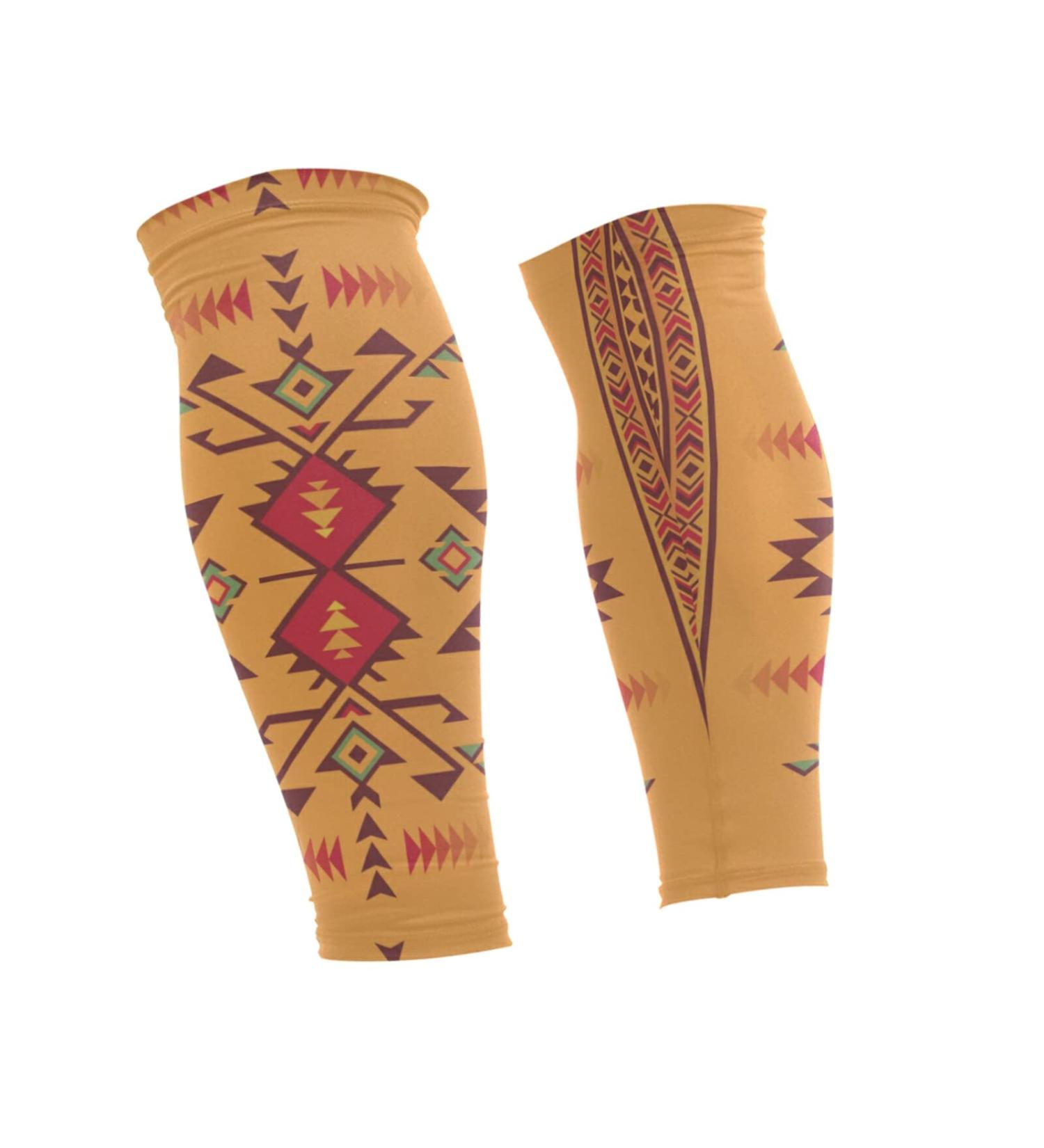 Oyihfvs Knee Compression Leg Sleeves - Non-Slip Guard Socks Cover | Pair - 8.67x13.0 Multi Size - Buy Online on GoSupps.com