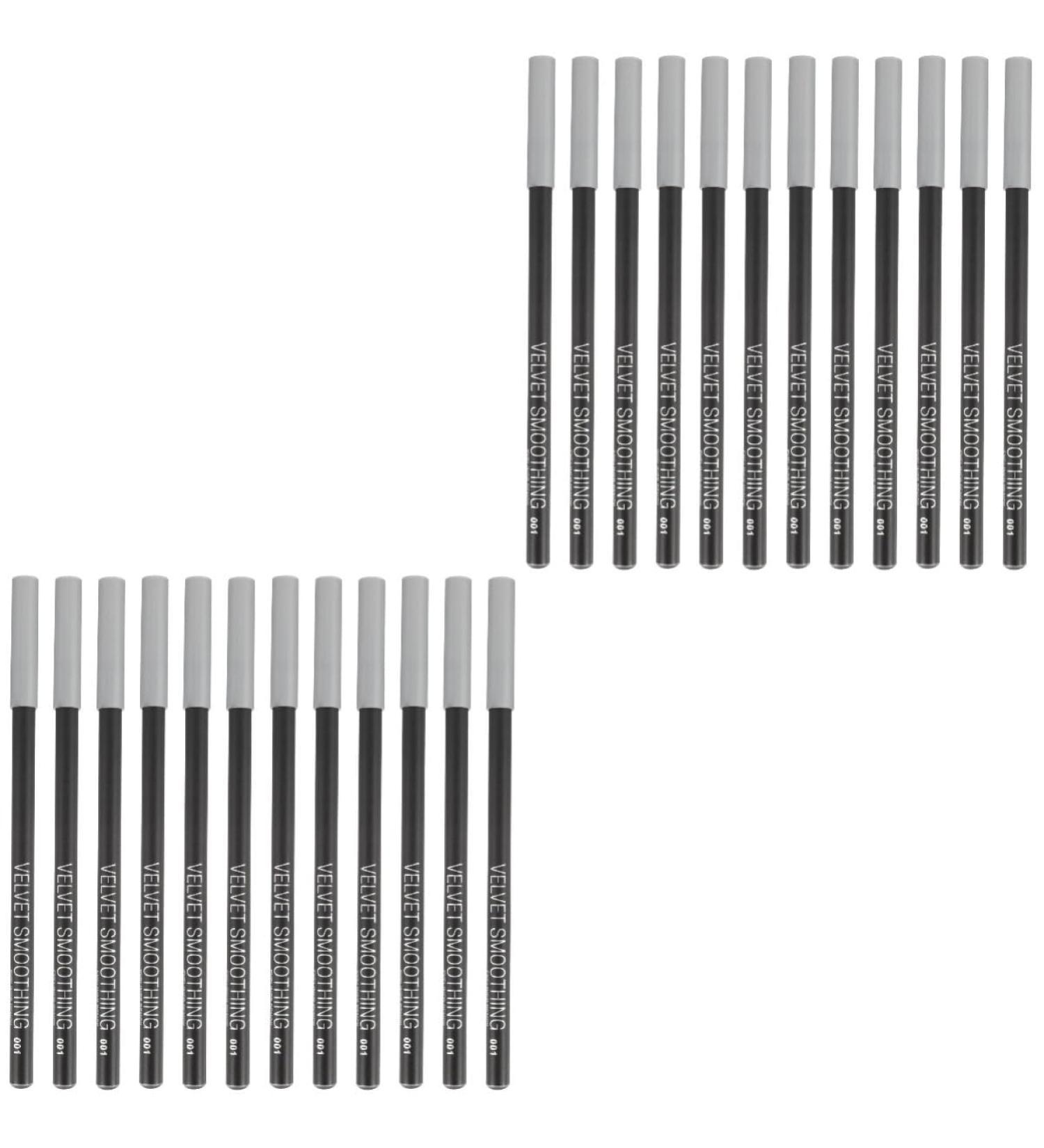 Beavorty Brow Pencil 24 Pcs black eyeliner 1 eyeliner black eyeliner pencils eyebrow pencil black Makeup Eyeliner Girl 1 count (Pack of 1) Blackx2pcs - Buy Online on GoSupps.com