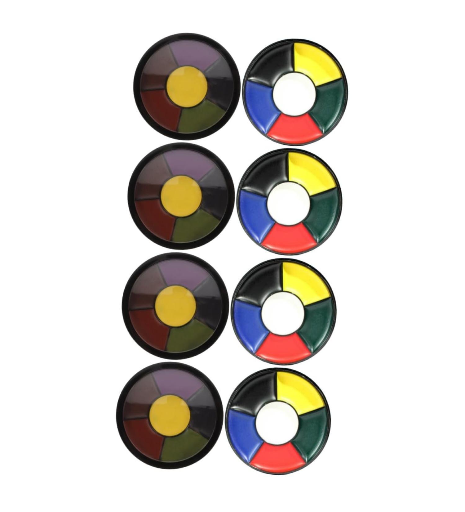 Buy FRCOLOR 8 Pcs Halloween Face Painting Kit | Quick Dry Body Paint for Kids | Art Oil Makeup Pallet | Perfect for Halloween  - Buy Online on GoSupps.com