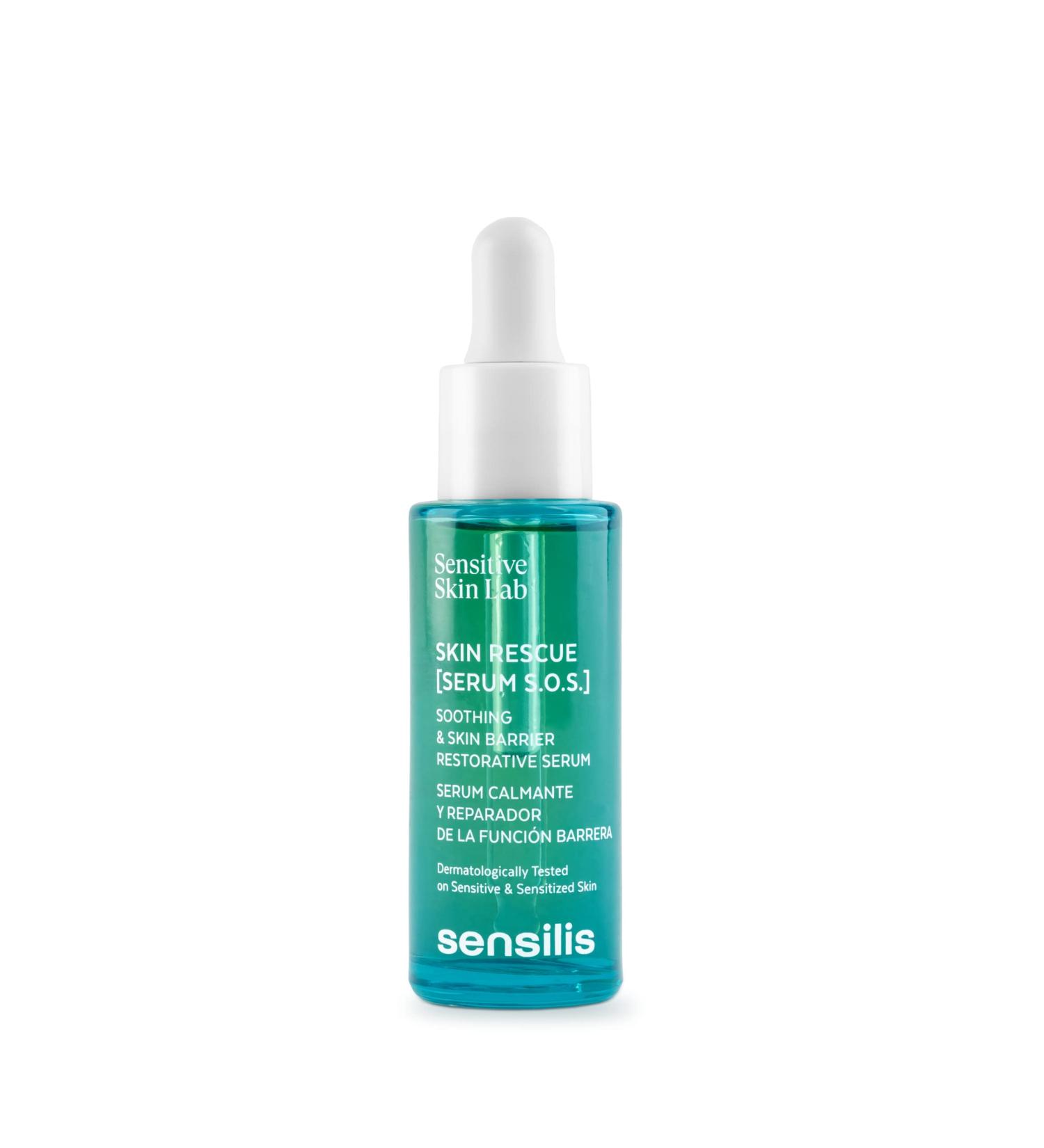 Sensilis - Skin Rescue S.O.S Calming and Structuring Serum Barrier Function Repairing Serum Suitable for All Skin Types Including Sensitive Skin - 30 ml - Buy Online on GoSupps.com