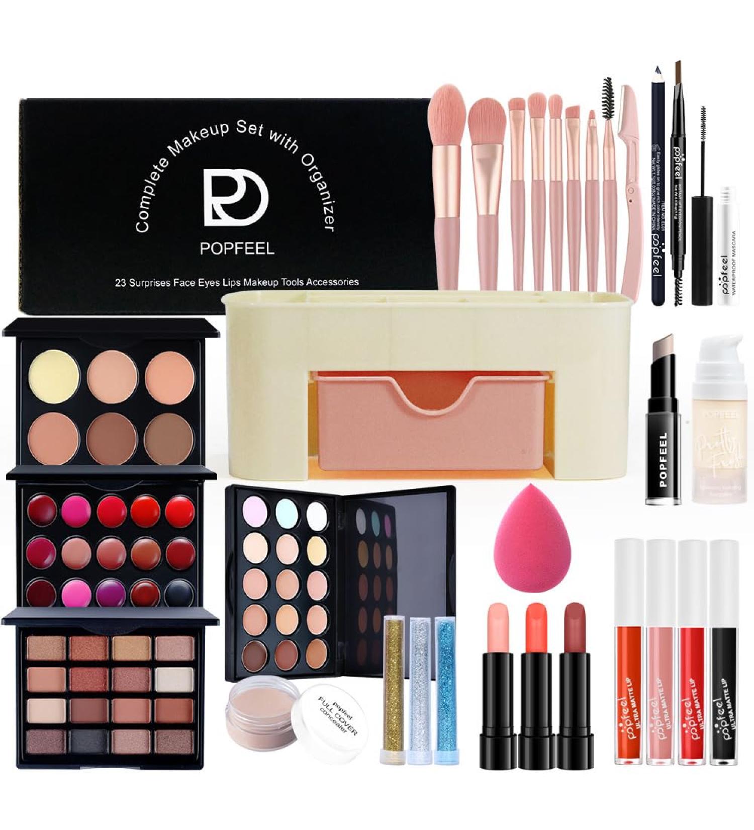 Buy All In One Full Makeup Kit | Multipurpose Makeup Sets for Beginners & Professionals | Easy to Carry Makeup Essentials - Buy Online on GoSupps.com
