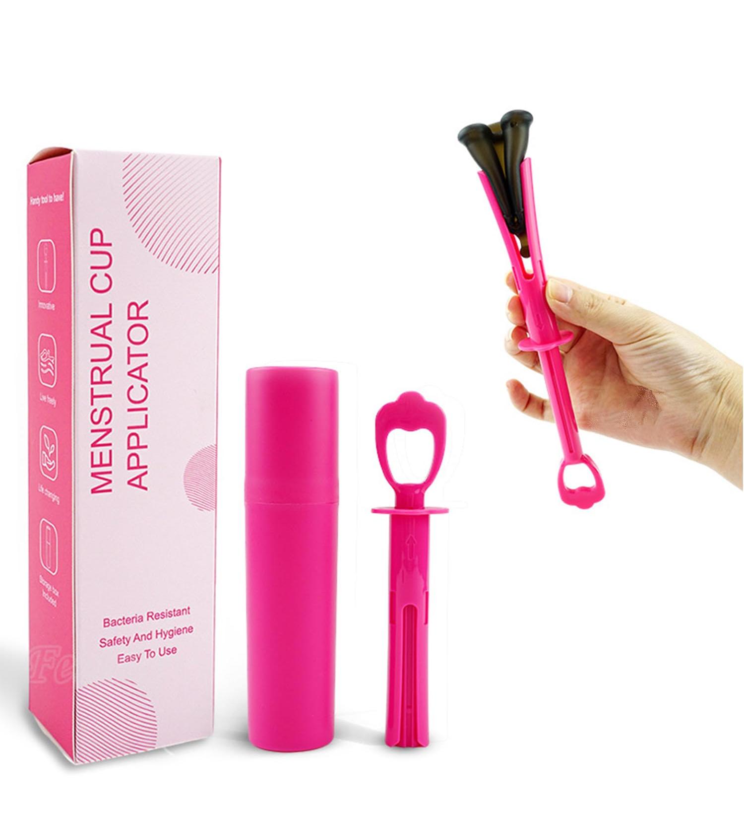 Menstrual Cup Applicator & Remover | Easy Insertion for Menstrual Cups & Discs | Perfect for Every Woman - Buy Online on GoSupps.com