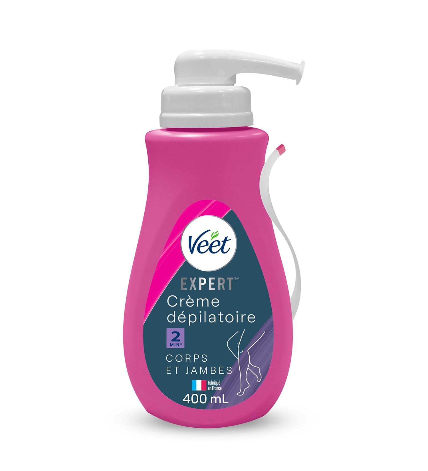  Veet VEET EXPERT - Hair Removal Cream for Stubborn Hair - Body & Legs - Works in 2 min - 400ml - Buy Online on GoSupps.com