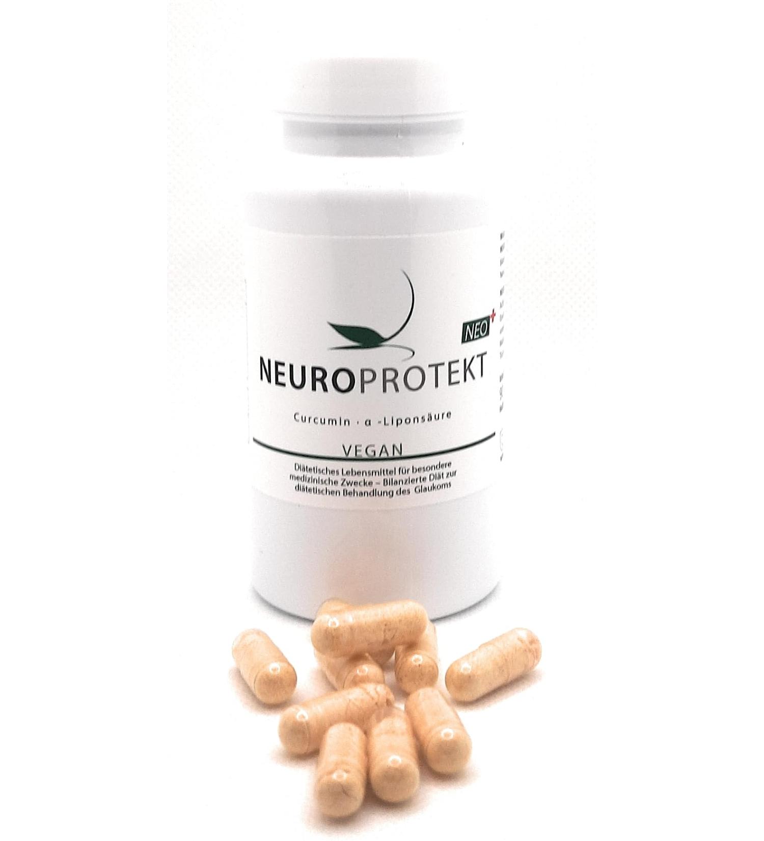Buy Neuroprotekt NEO Vegan Curcumin-Alpha Lipoic Acid Capsules | 3-Month Pack | International Shipping Available - Buy Online on GoSupps.com