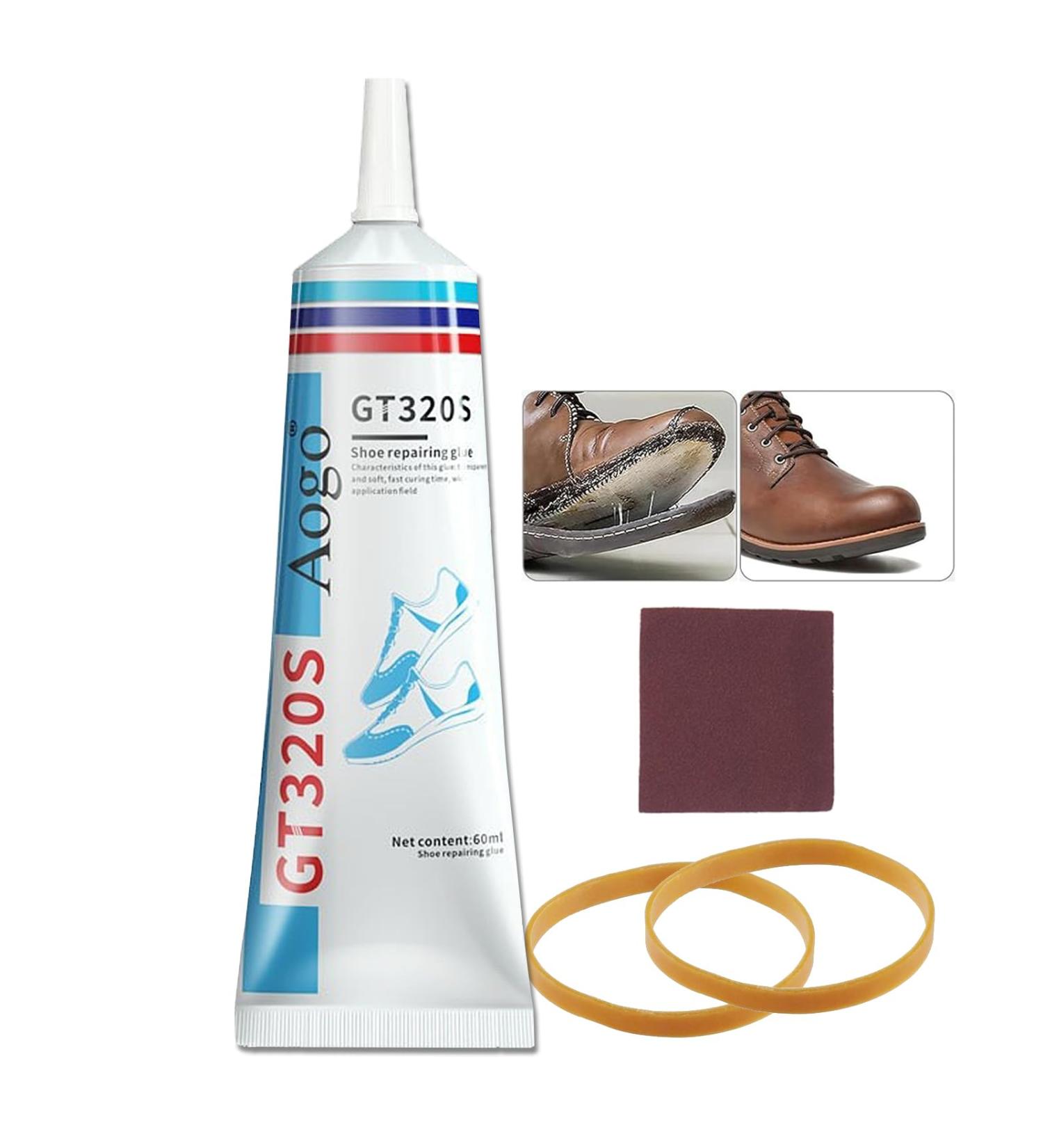 Shoe Glue Sole Repair-Super Strong Shoe Repair Glue-Glue For Shoes -Quick Dry Waterproof Non-Hardening-Shoe Sole glue for shoes repair soles Boots Leather High Heels-shoe goo (60ml x 1pcs) - Buy Online on GoSupps.com