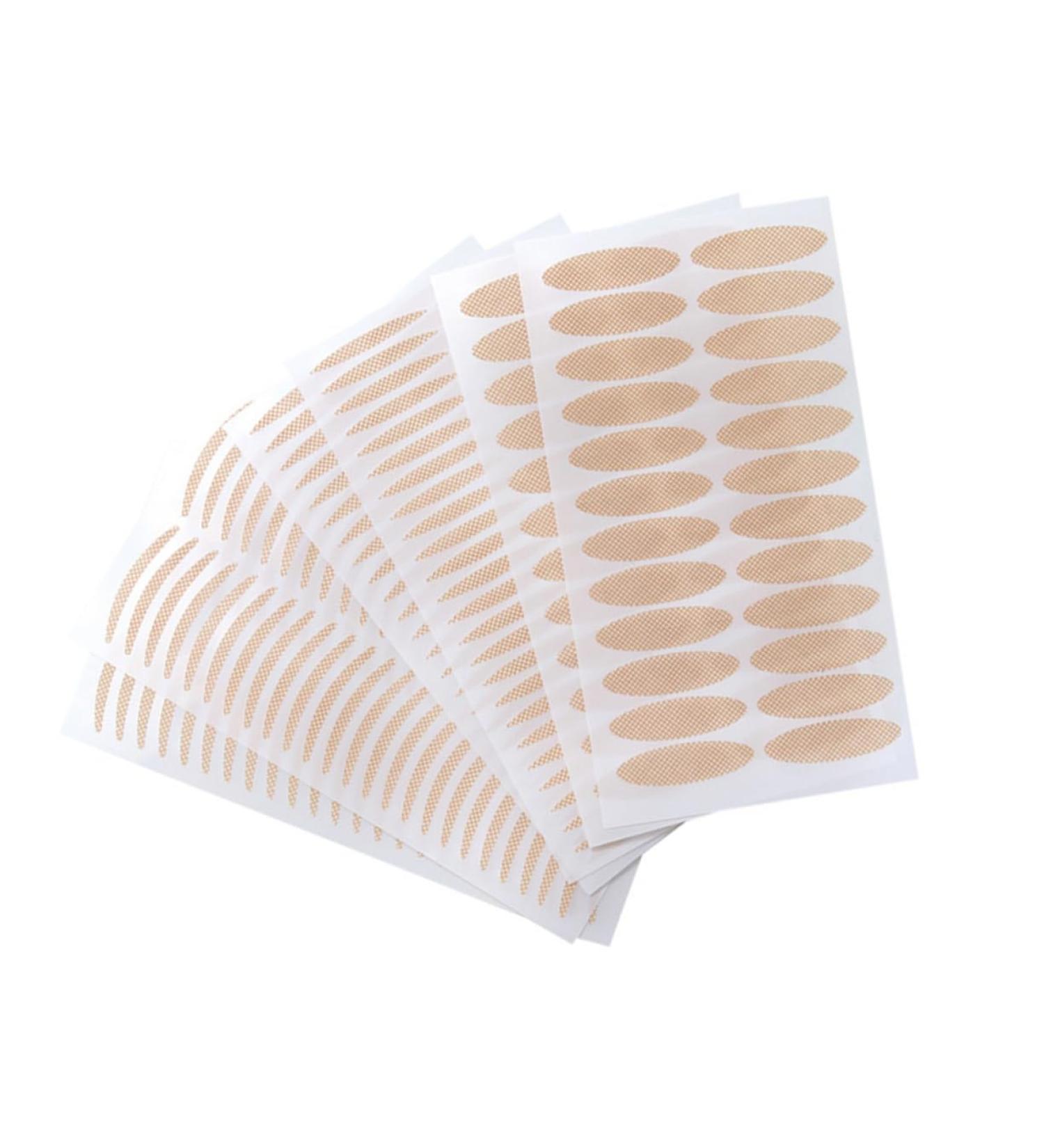 Ipetboom 60 Sheets Natural Invisible Double Side Eyelid Tapes Sticker Women Eyelid Tape Double Sided Clear Tape Single Side Eyelid Tapes Make up Kit Man Beauty Stickers Hooded - Buy Online on GoSupps.com