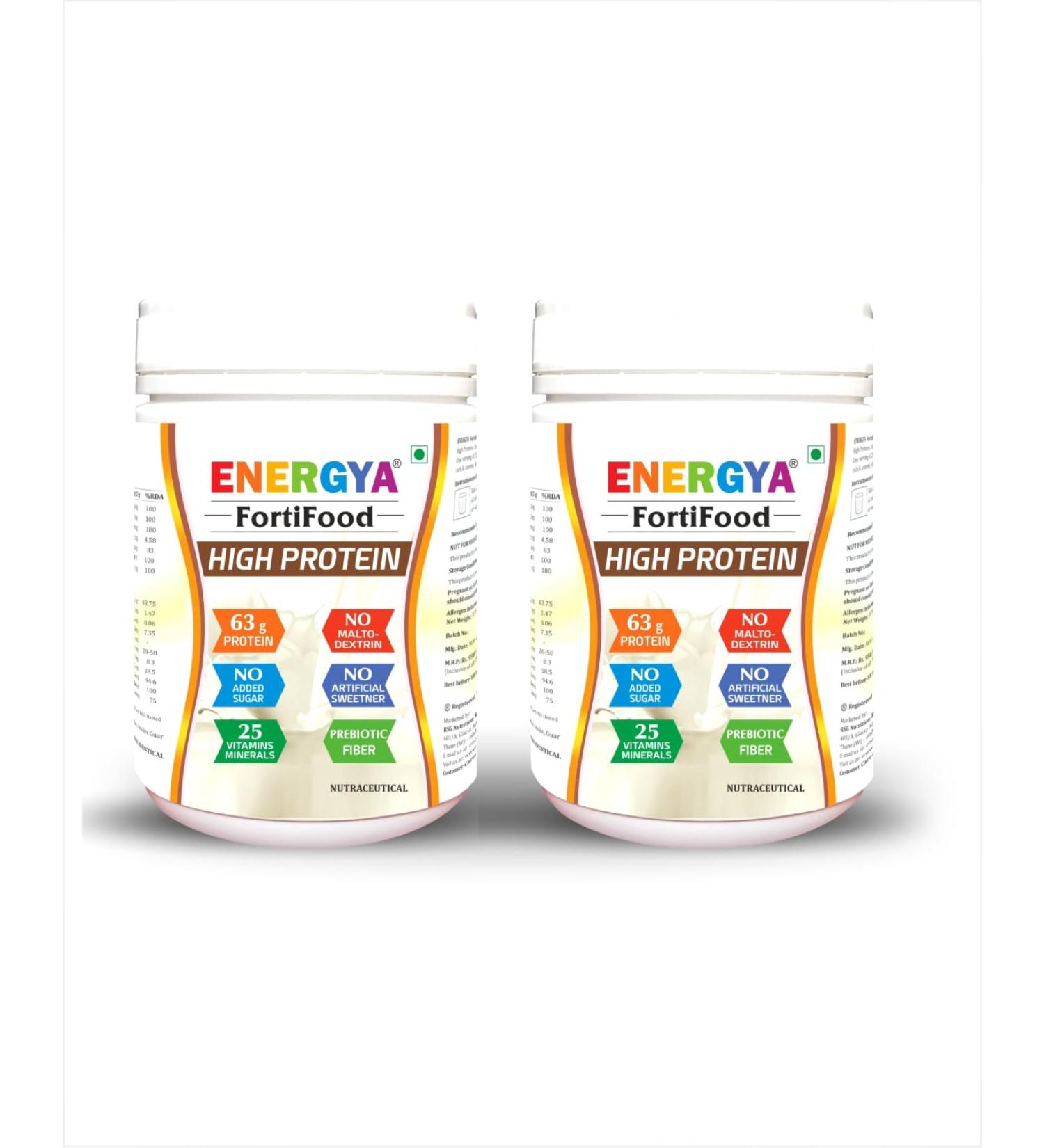 FORTIFOOD High Protein Powder 63g Taste Best Whey & Plant Protein + Prebiotic Fiber 24 Vitamins Minerals for Muscle Metabolic & Women Health Recovery Immunity - Buy Online on GoSupps.com