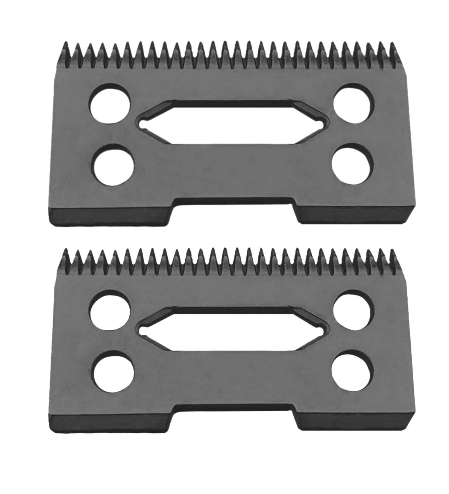 BIXUEJ 2 Pcs Ceramic Blade Ceramic Replacement Cutter 28 Teeth Ceramic Clipper Blade Replacement Cutter 2-Hole Clipper Black - Buy Online on GoSupps.com