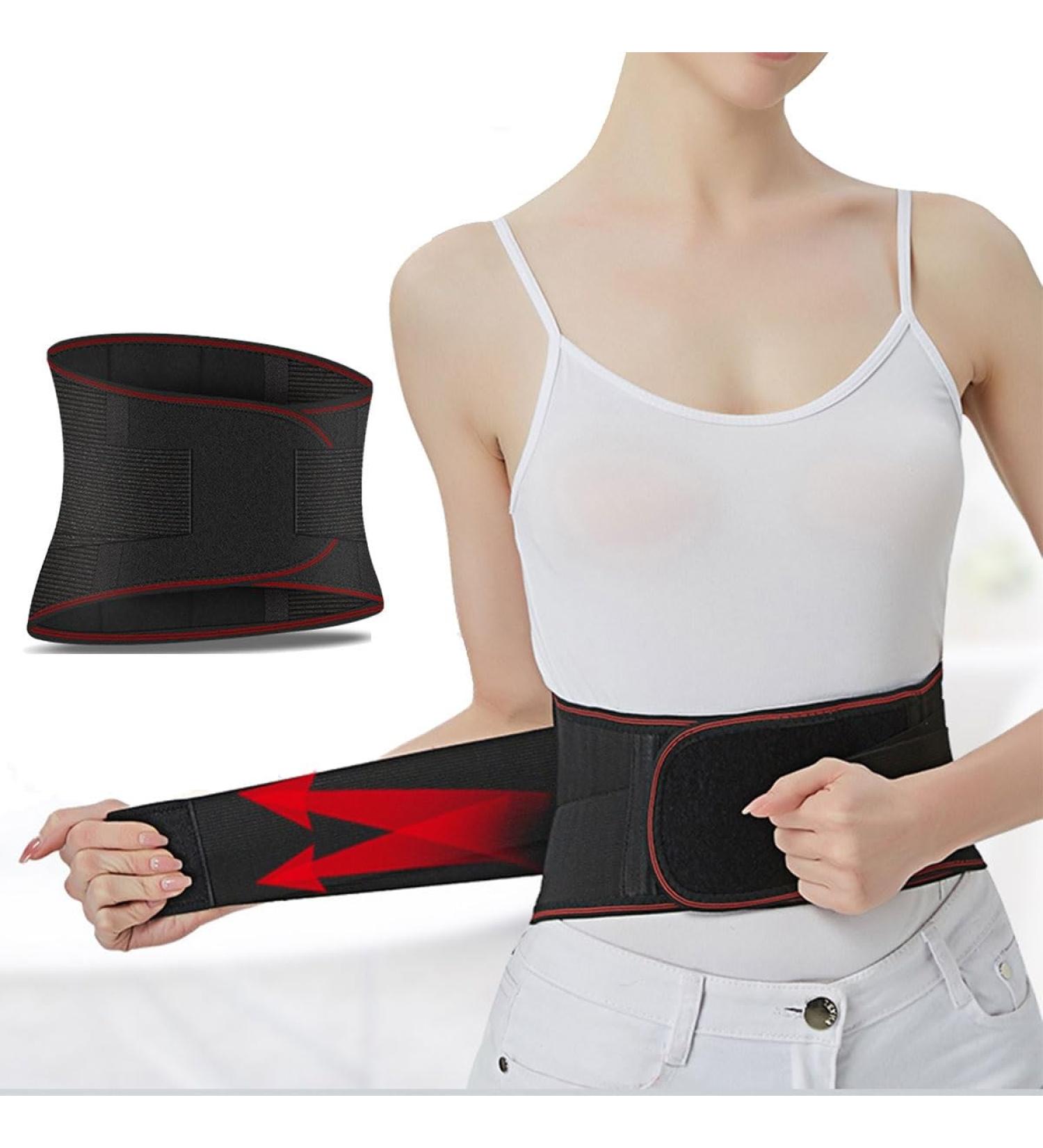 MIOTEQ Self-Heated Lumbar Support Belt | XXL Pain Relief Therapy for Lower Back & Waist - Buy Online on GoSupps.com