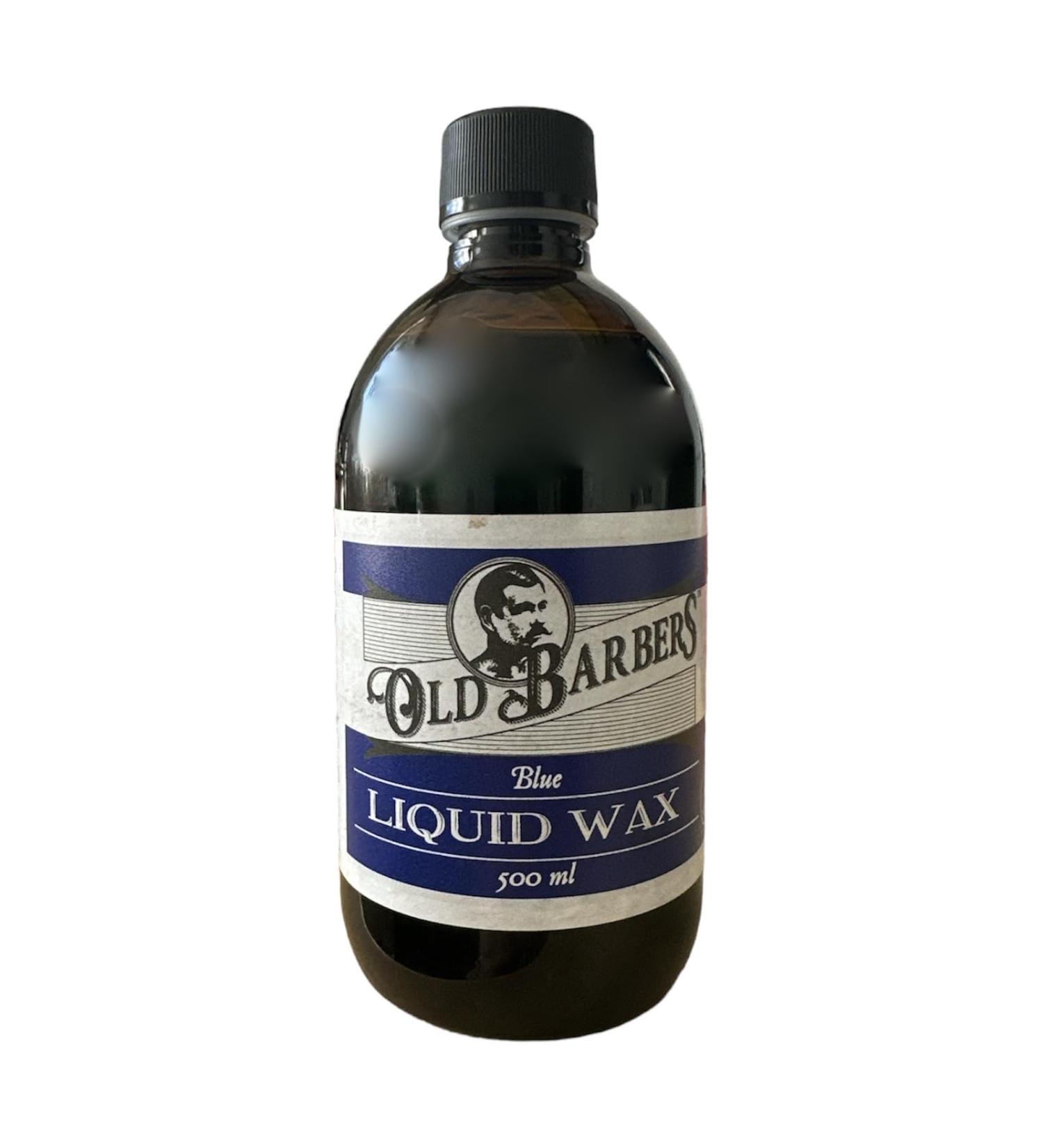 Old Barbers Liquid Hair Wax - Medium Hold - 500ml - Made in Italy