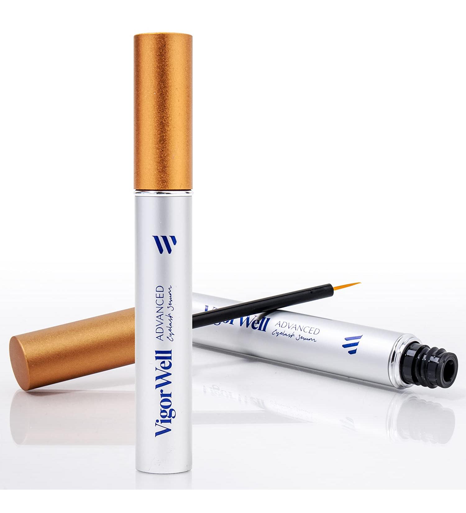 VigorWell Eyelash Growth Serum - Longer Thicker Lashes & Brows, Irritation-Free Formula (5mL) - Buy Online on GoSupps.com