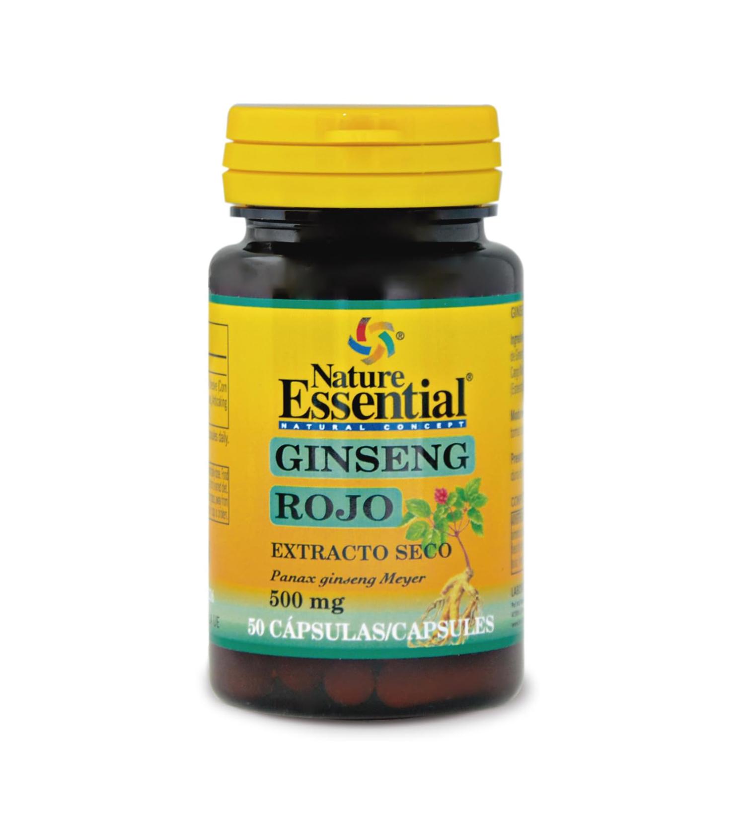 Nature Essential Ginseng Rojo 500 mg 50 capsules