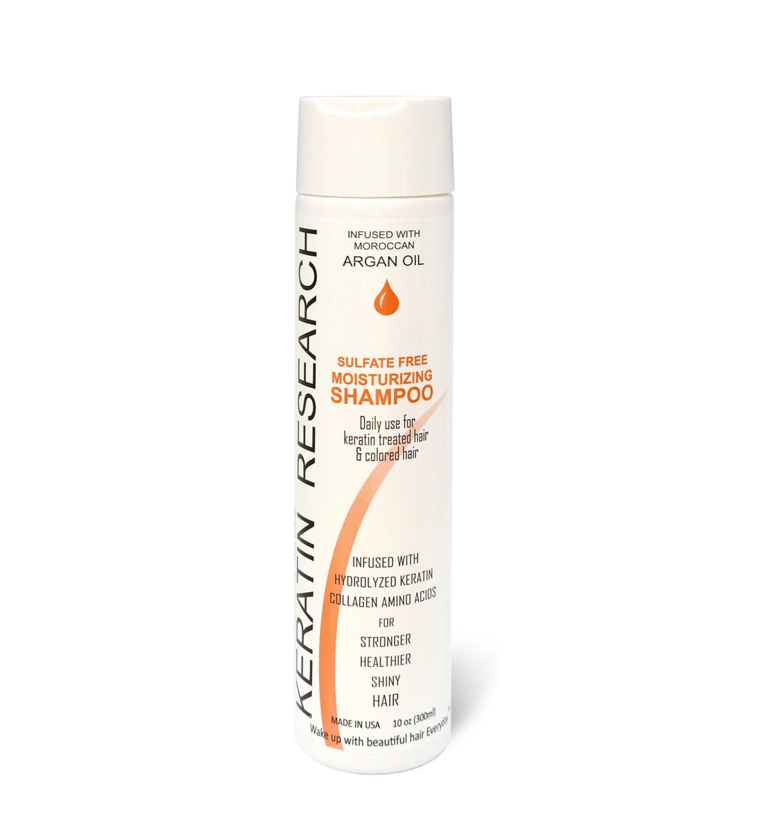 Buy Sulfate-Free Argan Oil Shampoo 10oz | Color Safe Jojoba Oil Keratin - All Hair Types | International Shipping - Buy Online on GoSupps.com