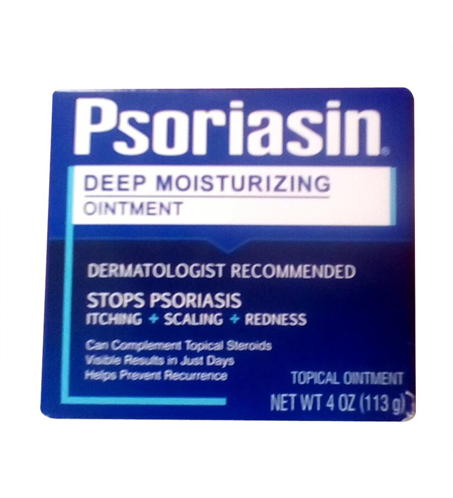 Psoriasin Deep Moisturizing Ointment 4 Oz (Pack of 2)