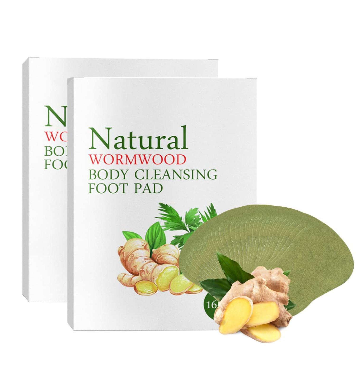 32PCS Ginger Premium Deep Cleansing Foot Pads for Stress Relief & Better Sleep - Foot Care Patches for Pain Relief & Relaxation - Buy Online on GoSupps.com