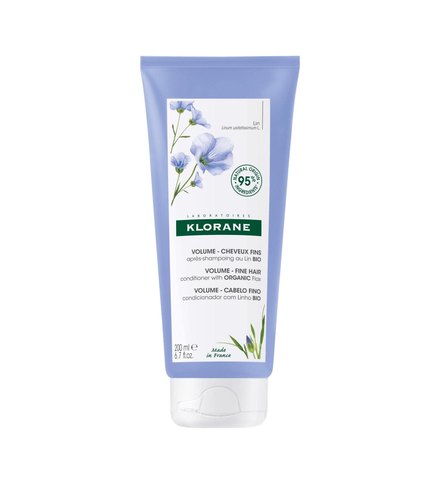 Buy Klorane Balsamo Lino 200ml - Nourishing Hair Conditioner for All Hair Types - International Shipping Available - Buy Online on GoSupps.com