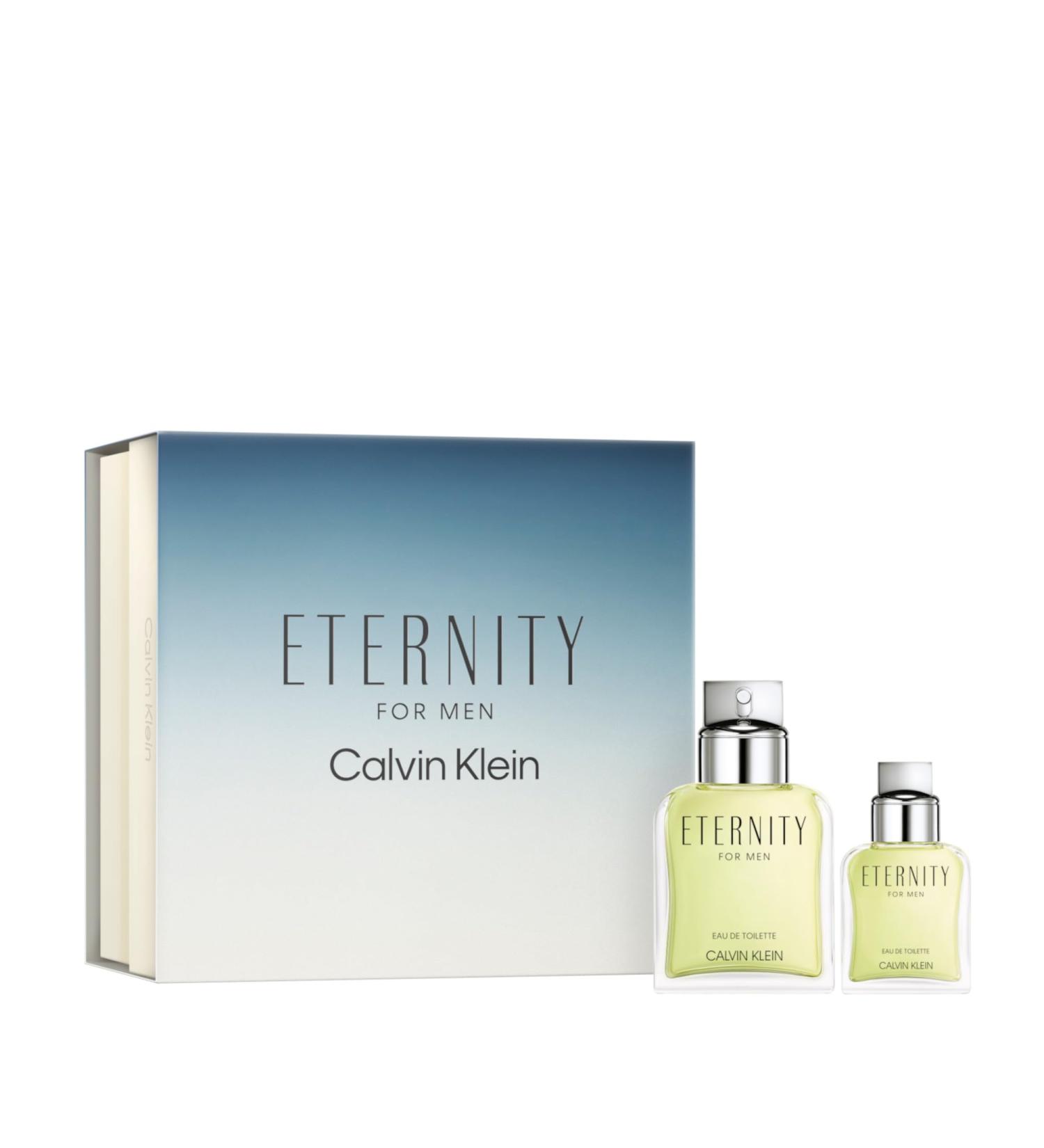 Calvin Klein Eternity Eau de Toilette Foug re Men's Cologne With Notes of Mandarin Sage Cedarwood & Amber Long Lasting Fragrance 2 piece set (3.3 fl oz. + 1 fl oz.) - Buy Online on GoSupps.com