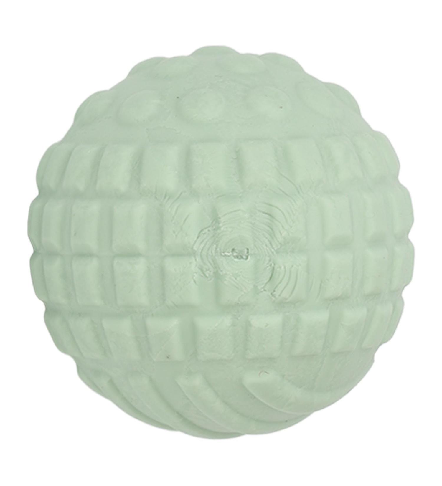 Foot Massager Ball with Stinging Points | Stress Relief & Plantar Fasciitis Relief | Skin-Friendly Green Massage Device - Buy Online on GoSupps.com