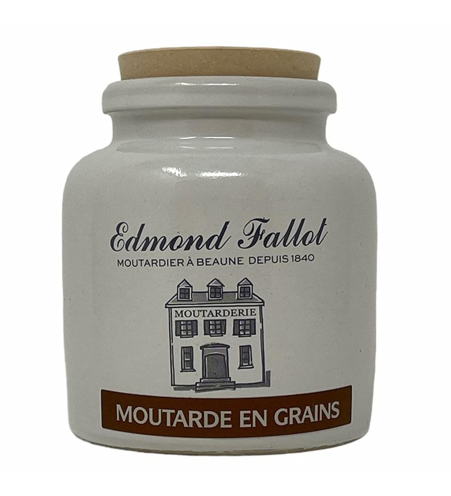 Moutarde en grains Fallot Pot gr s 250 gr Moutarde 250 grams - Buy Online on GoSupps.com