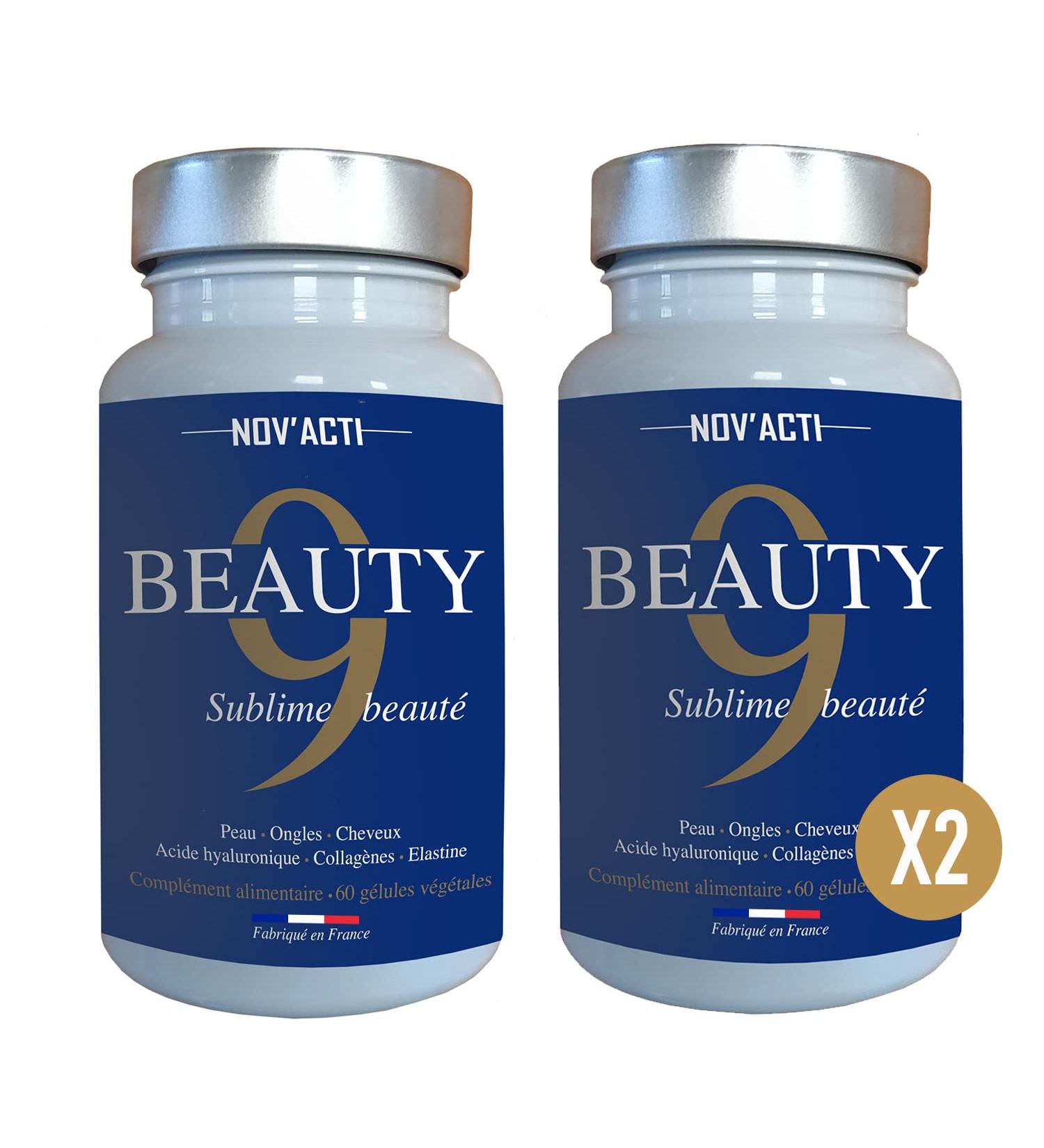 Anti-wrinkle Beauty Face Skin Hair Nails Complete formula 2 months Collagen Ovomet Hyaluronic acid Marine collagen Vitamin A C and Zinc Certified clinical studies French manufacturing - Buy Online on GoSupps.com