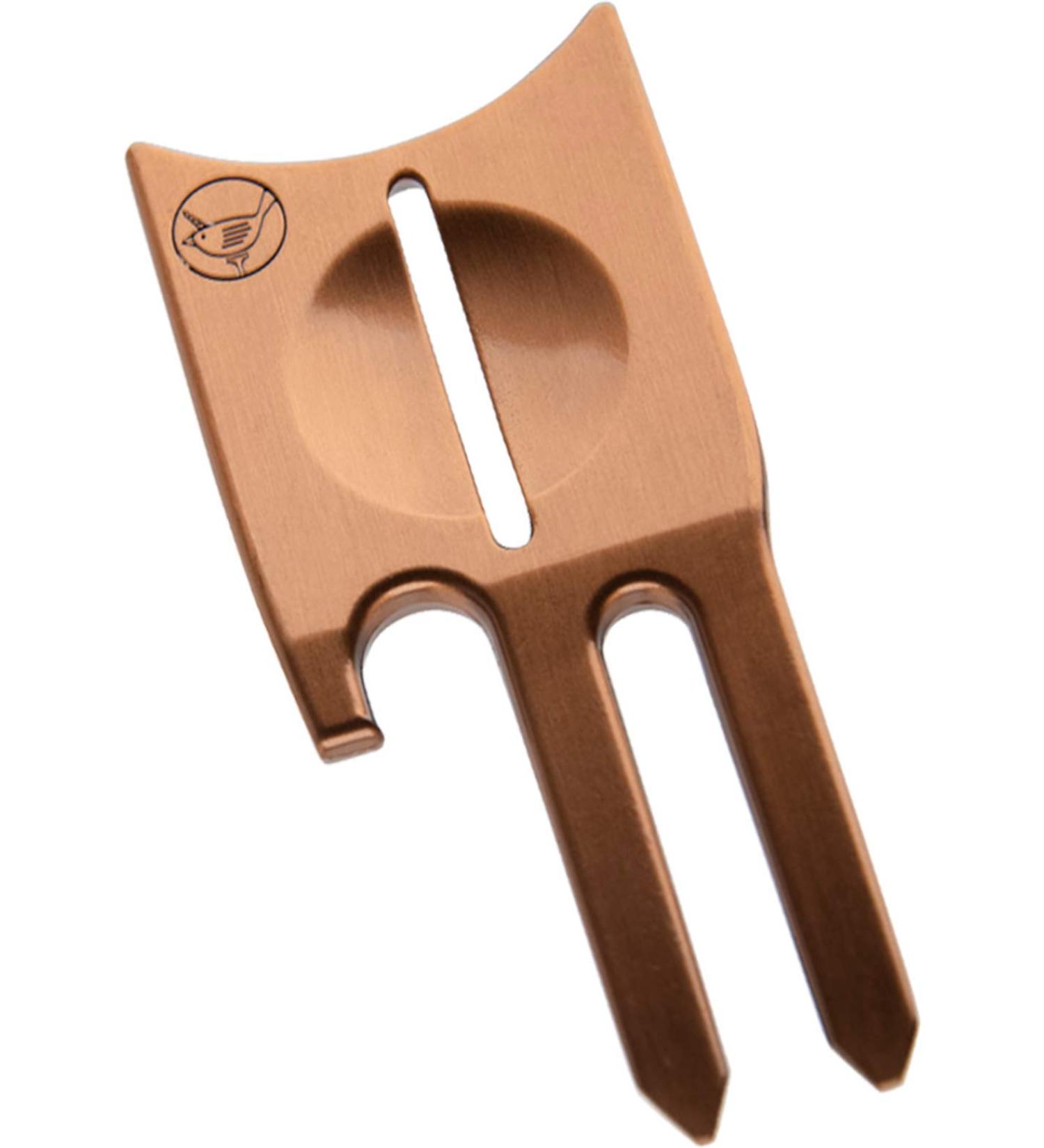 Birdicorn 6-in-1 Golf Divot Tool - Heavy Copper | Premium Quality - Buy Online on GoSupps.com