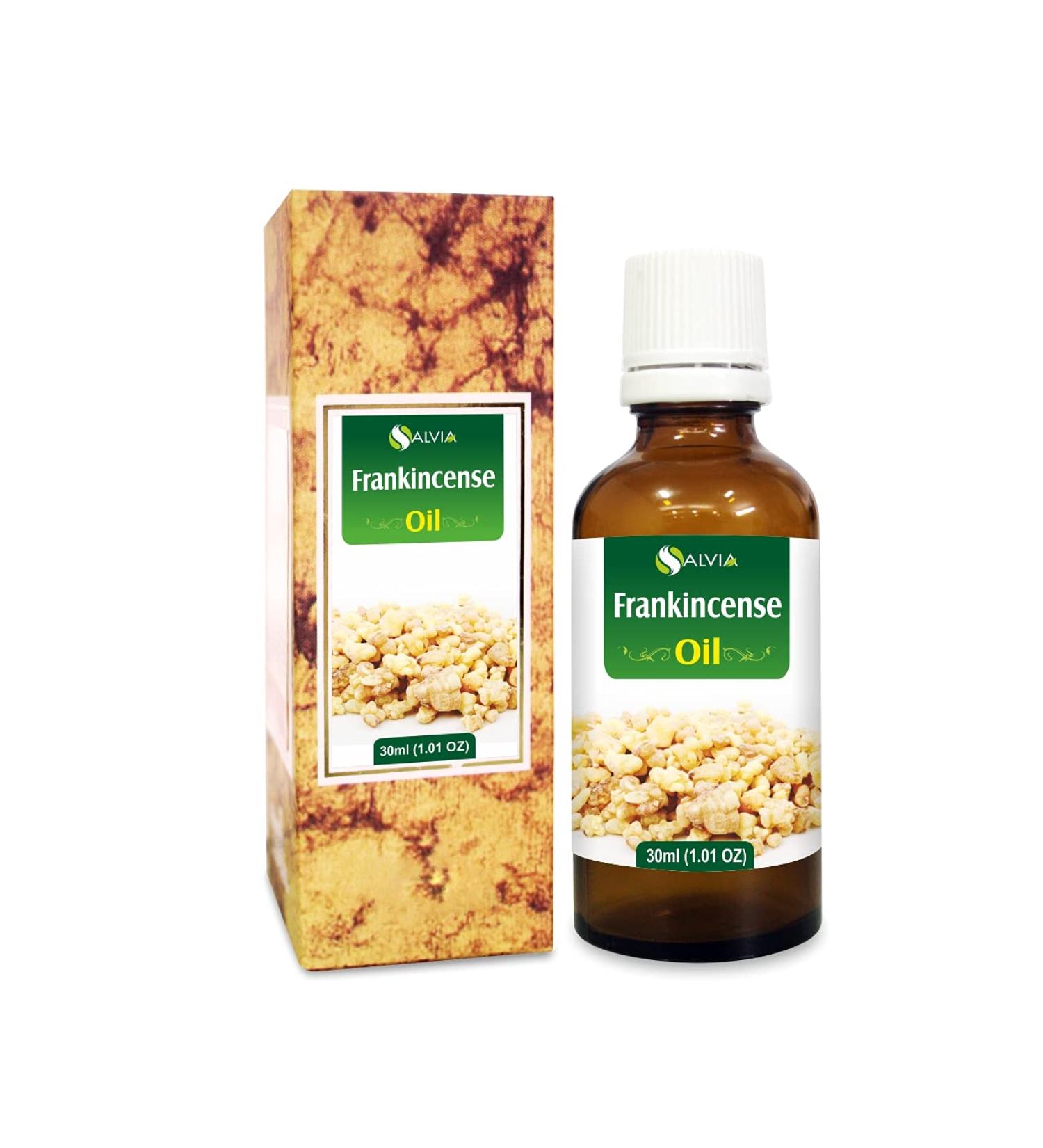 Buy Organic Salvia Frankincense Essential Oil 30ml - Undiluted & Pure | International Shipping Available - Buy Online on GoSupps.com