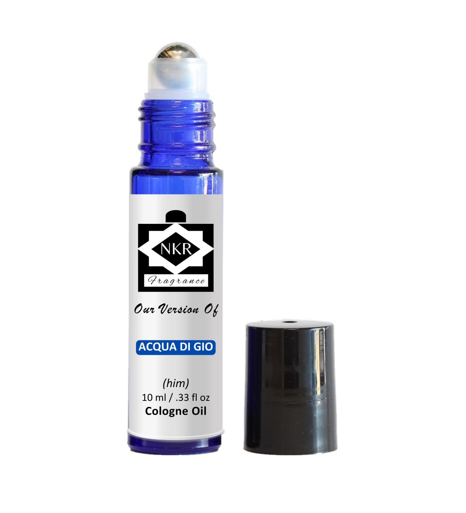 Perfume & Cologne Oil for Women & Men - Roller Ball- Designer Type - Our Version Of (Acqua Di Gio - him) - Buy Online on GoSupps.com