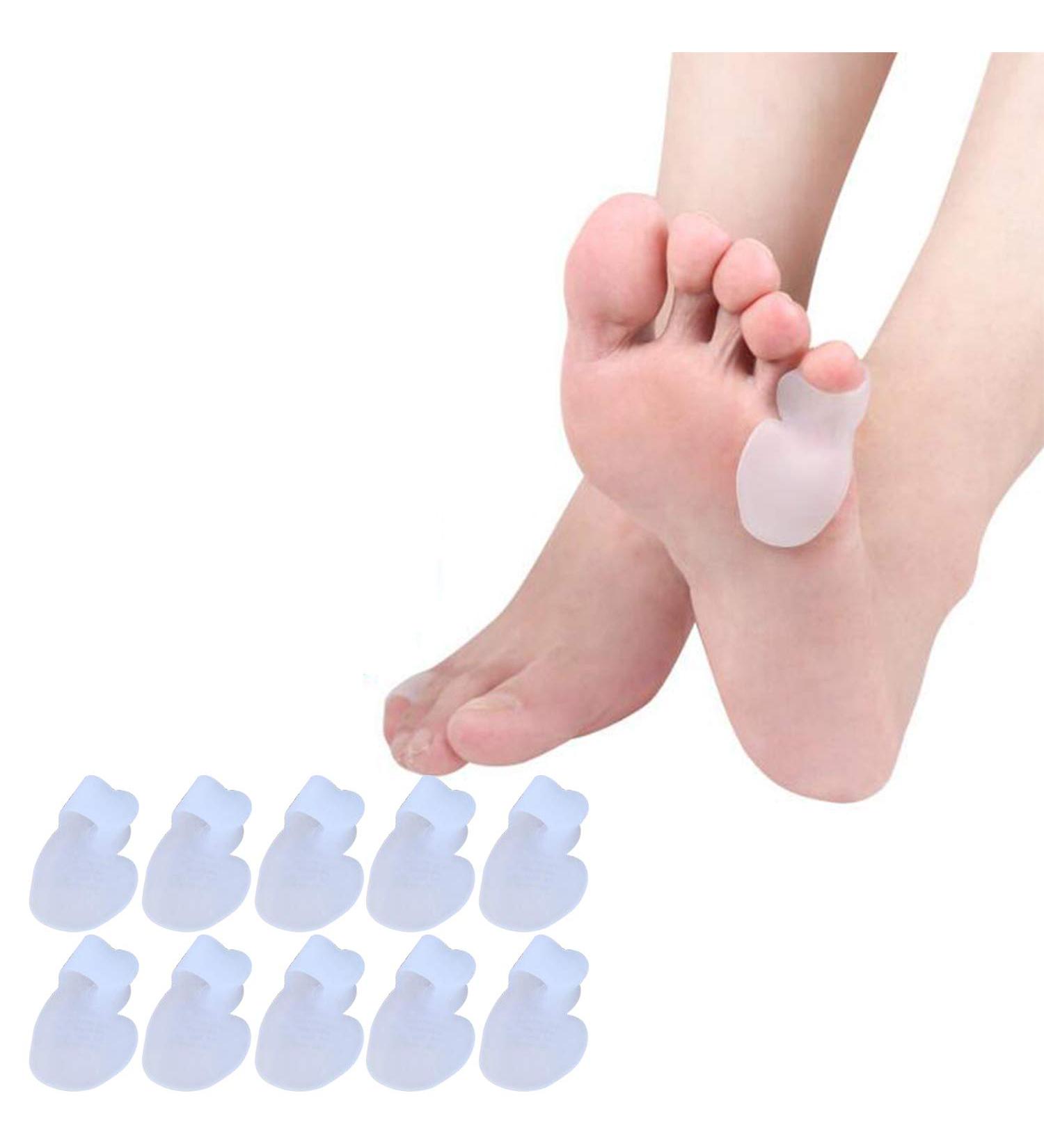 Pinky Toe Cushion Splint & Separators for Men and Women - Prevent Blisters & Corns, Pain Relief - Buy Online on GoSupps.com