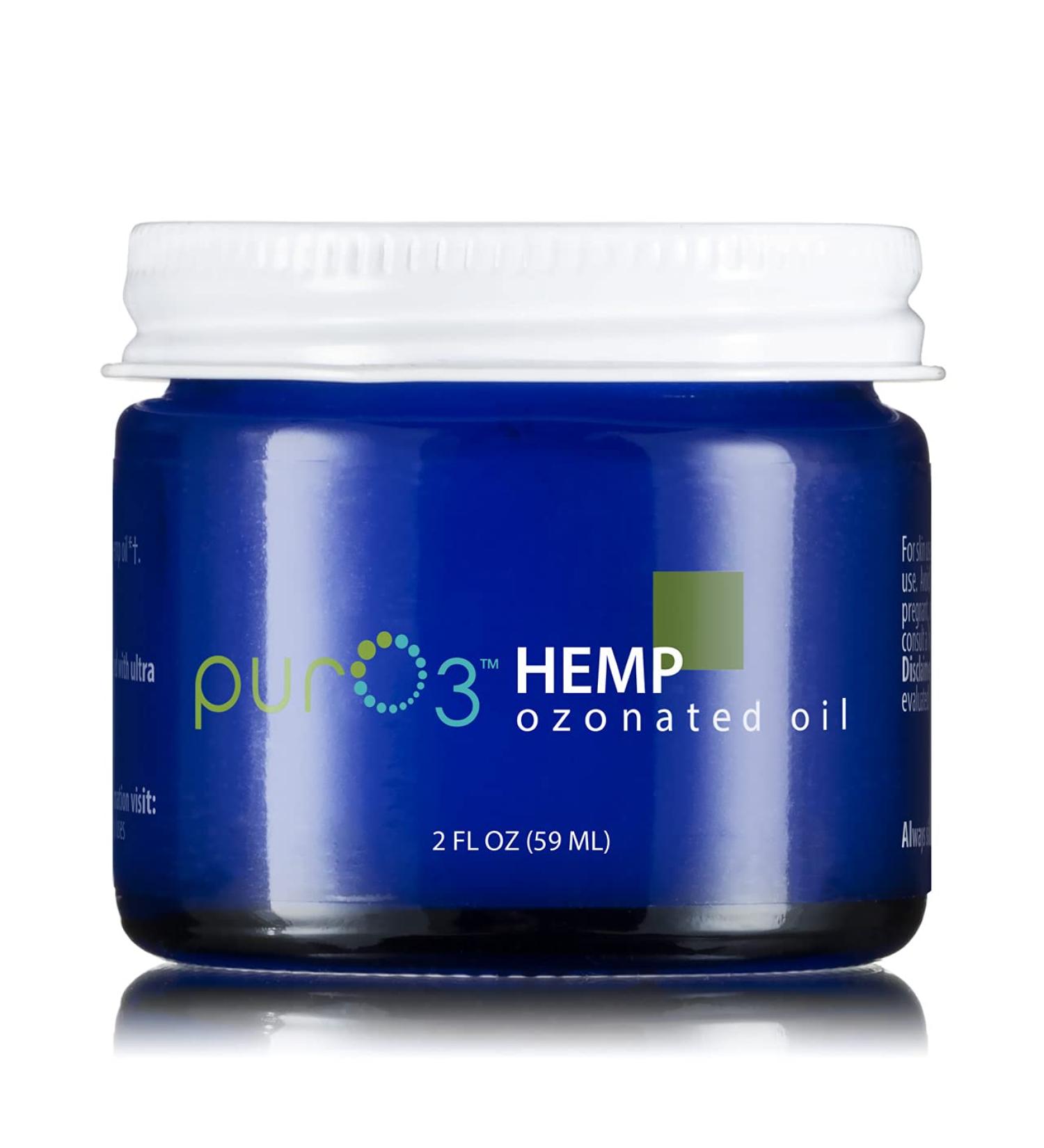 PurO3 Fully Ozonated Hemp Oil - 2 Ounces