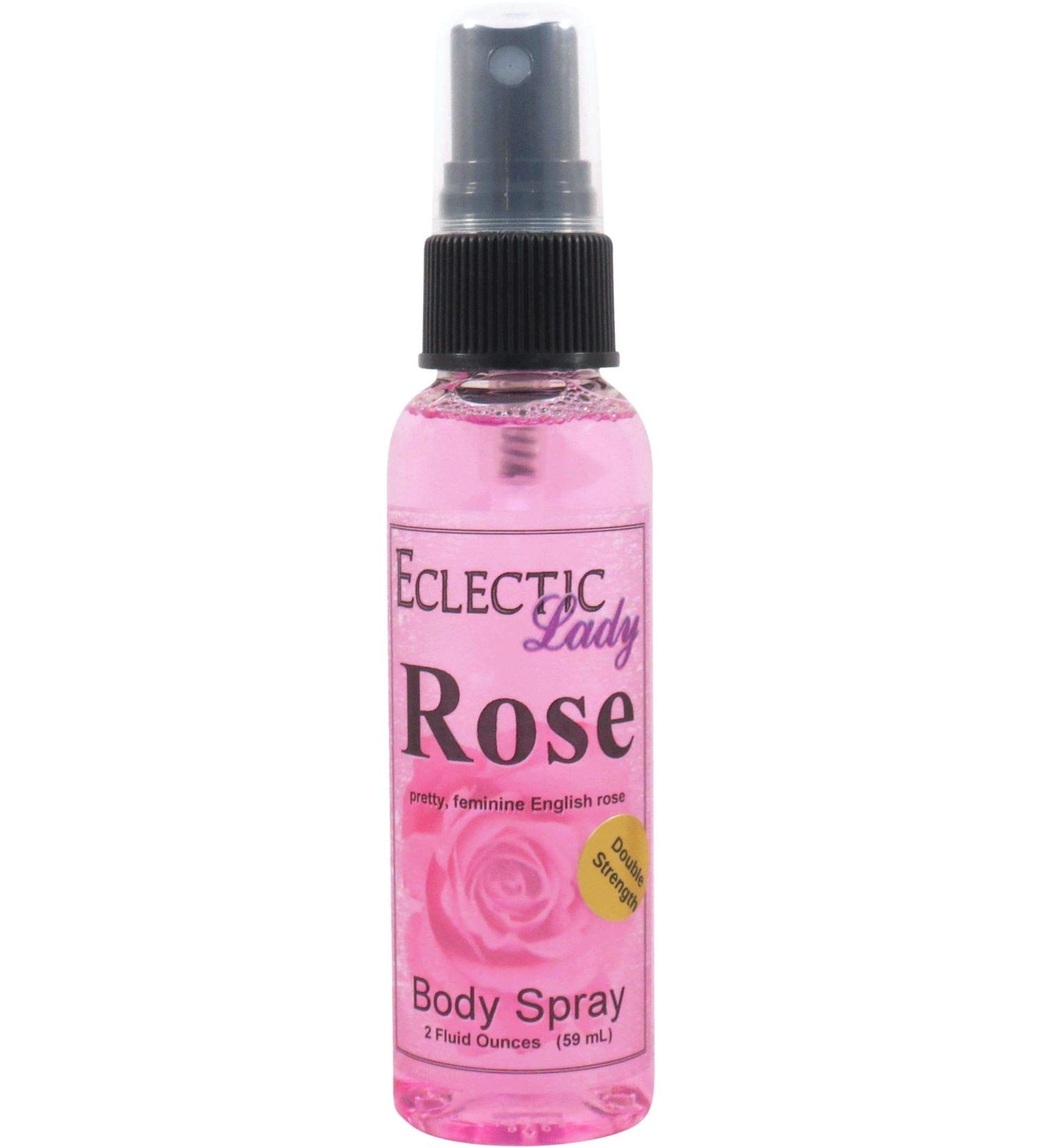 Rose Body Spray (Double Strength) 2 ounces Body Mist for Women with Clean Light & Gentle Fragrance Long Lasting Perfume with Comforting Scent for Men & Women Cologne with Soft Subtle Aroma For 2 Fluid Ounces (Double Strength) - Buy Online on GoSupps.com