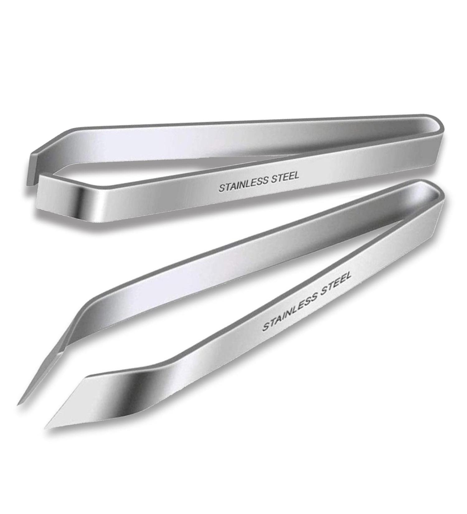 Tanmivvy Stainless Steel Fish Bone Tweezers Set - Kitchen Deboning Tool for Salmon and Sea Bass - Buy Online on GoSupps.com