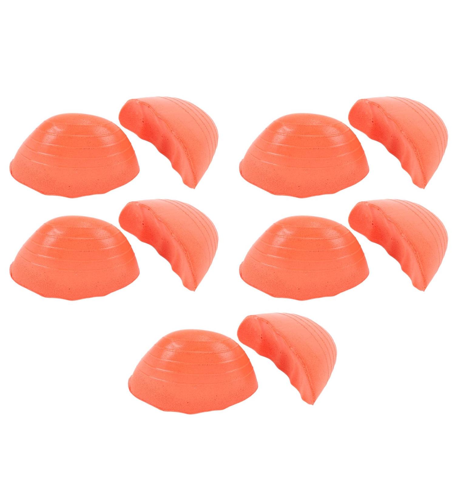 Buy 5 Pairs Round Toe Inserts - Thickened PU Foam Shoe Size Reducer & Non-Slip Toe Cushion Fillers for High Heels Sneakers & Boots (Orange) - International Shipping Available - Buy Online on GoSupps.com