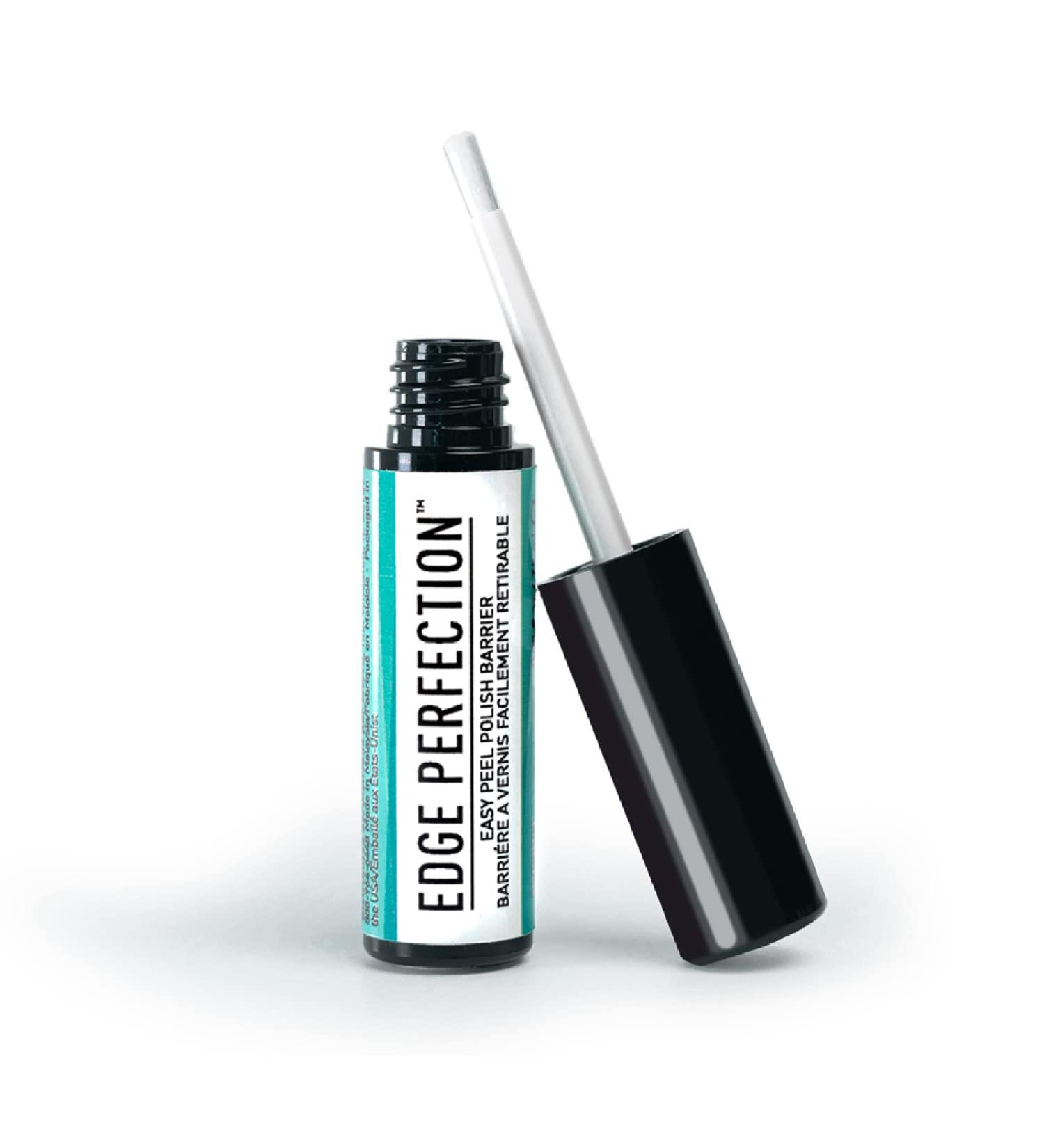 Edge Perfection Original Easy Peel Polish Barrier - 0.25 Fl Oz - Quick-Drying Liquid Latex for Flawless Manicures & Pedicures - Buy Online on GoSupps.com