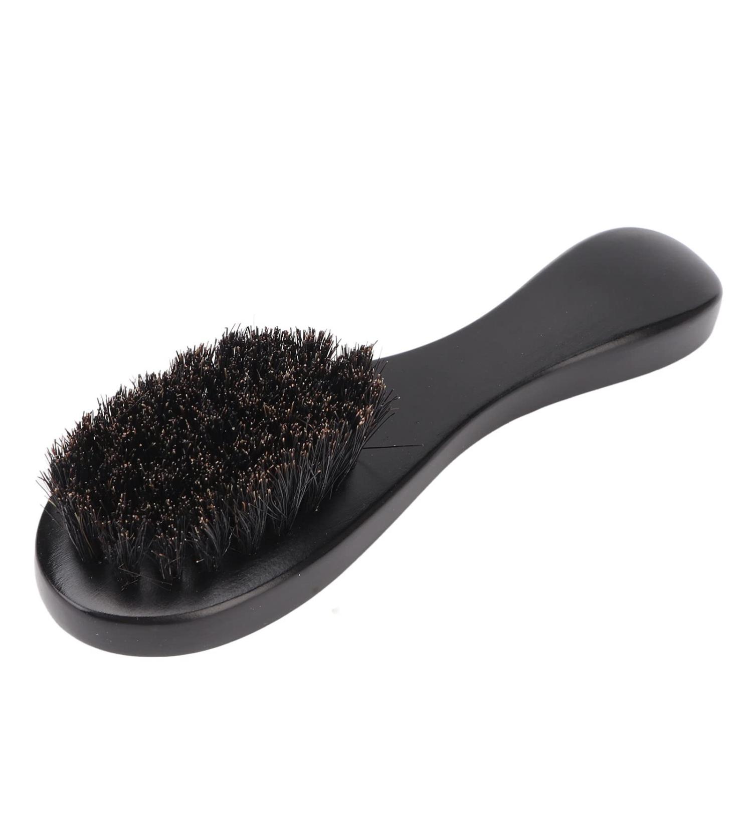 Neck Beard Fade Brush - Portable Wooden Barber Brush for Men | Perfect Fade & Clean Finish - Buy Online on GoSupps.com