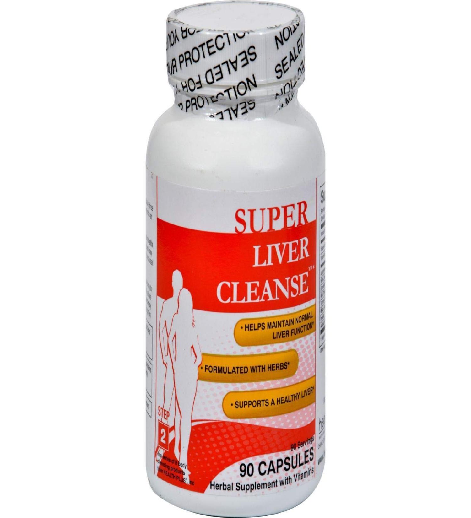 Health Plus Liver Cleanse - 90 oz | Detox & Support Your Liver Health Worldwide - Buy Online on GoSupps.com