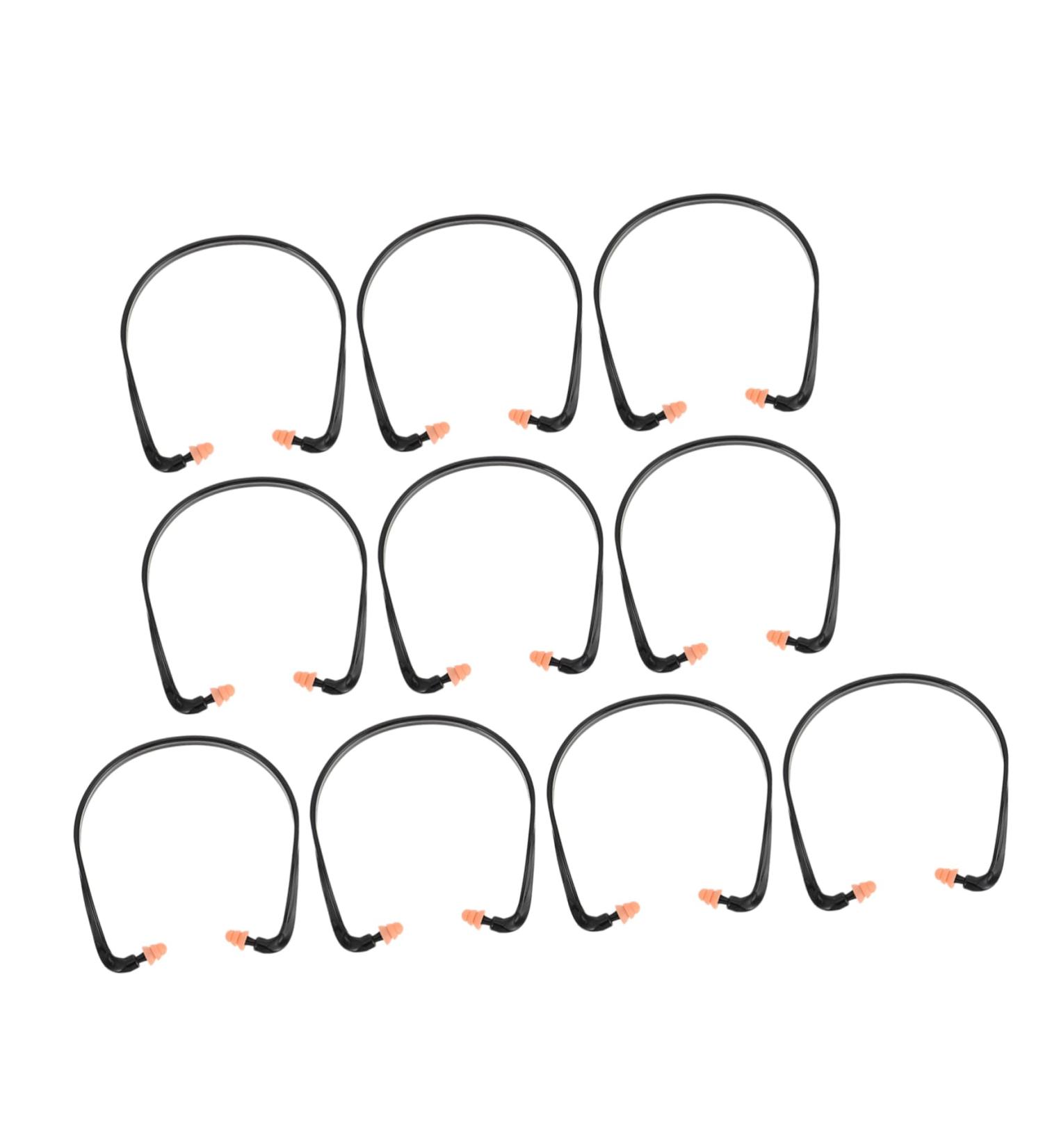 FRCOLOR 10pcs Noise-Reducing Silicone Earplugs - Comfortable Sleep & Travel Protection - International Shipping Available - Buy Online on GoSupps.com