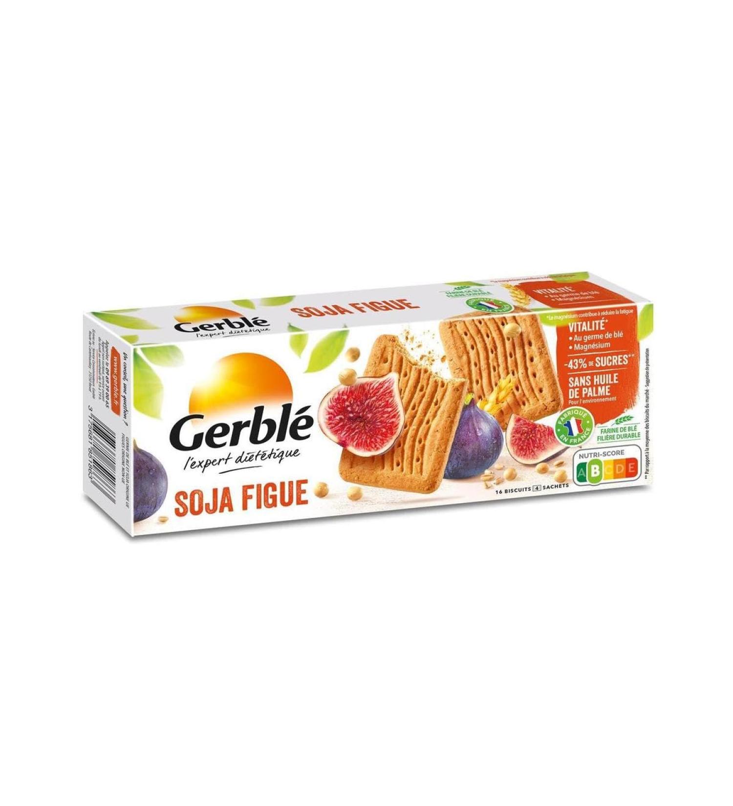  G n rique GERBL - Gerbl Soy and Fig Biscuits 270 g - 270 g - Pack of 4 - Sold as a Lot - Buy Online on GoSupps.com