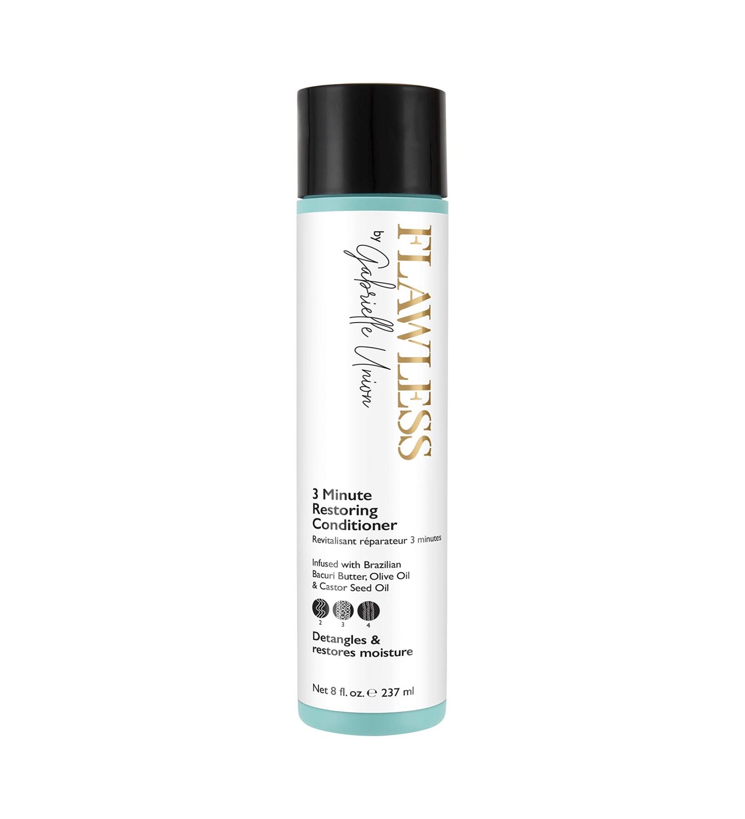 Flawless by Gabrielle Union 3 Minute Restoring Hair Conditioner 8 OZ - Hydrating Hair Treatment - Buy Online on GoSupps.com