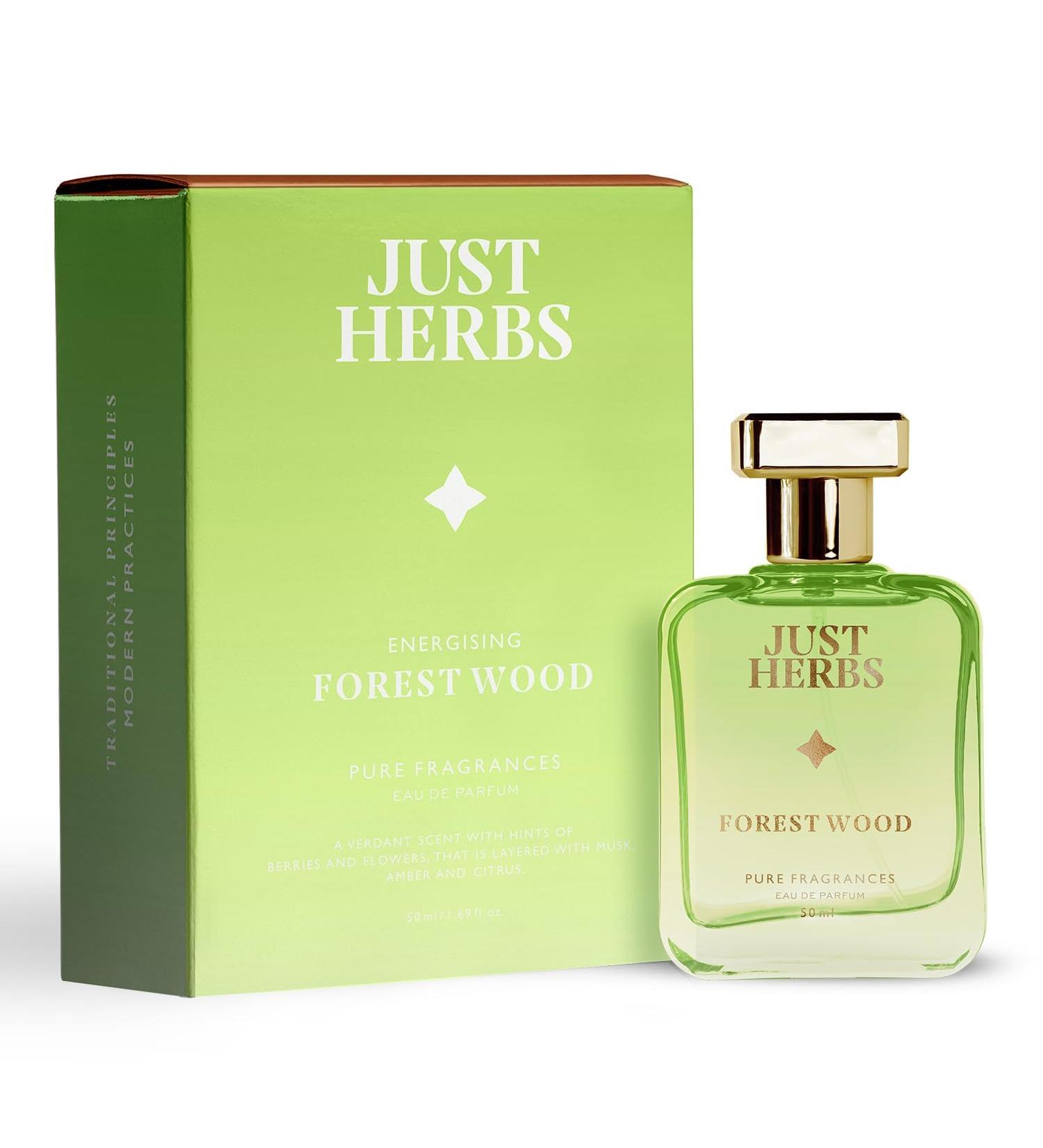 Just Herbs Forest Wood Eau Da Parfum Unisex 50 ml - Buy Online on GoSupps.com