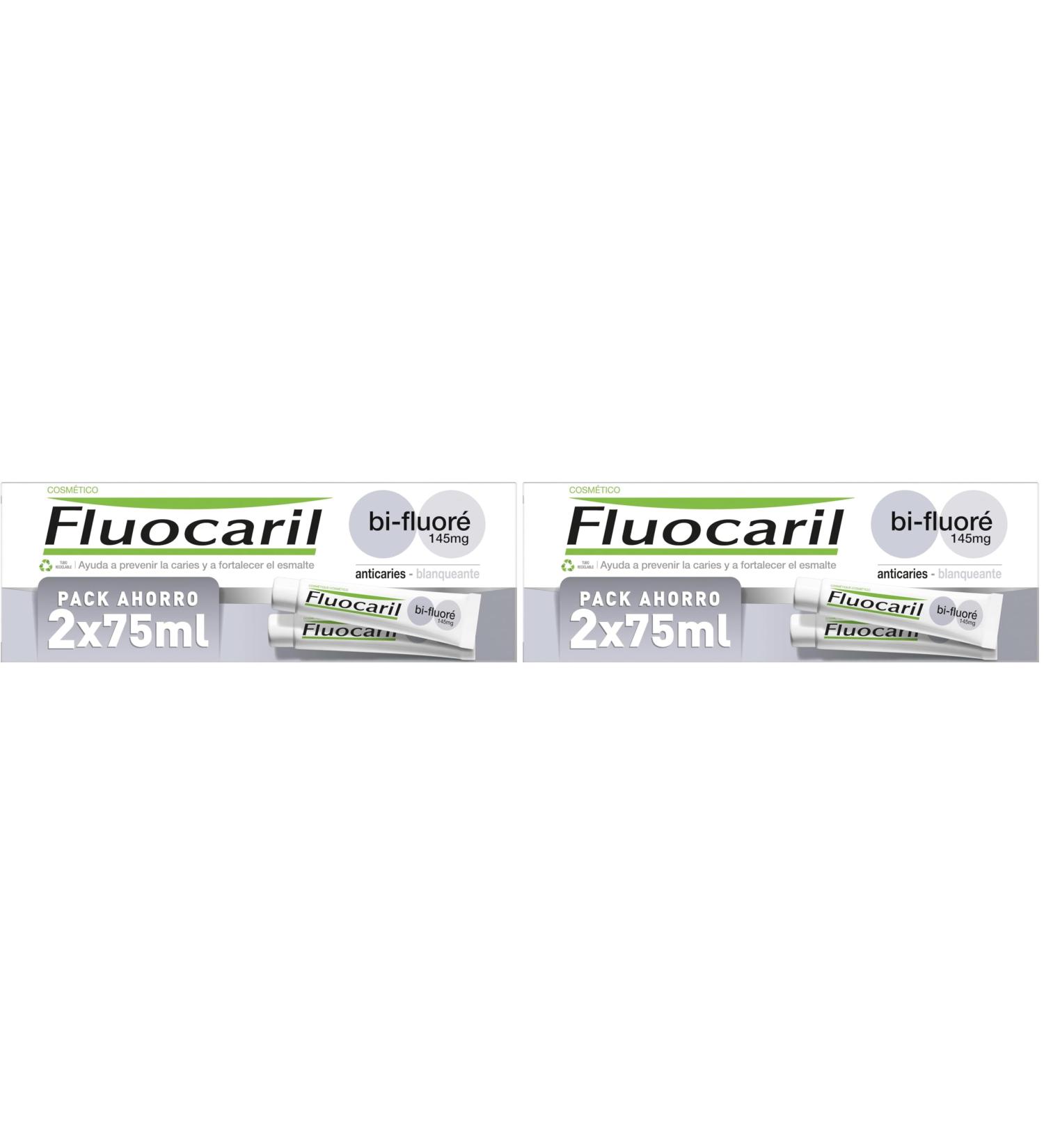 Fluocaril Bi-Fluore 145Mg Blanque 2X75Ml (Lot de 2) - Buy Online on GoSupps.com