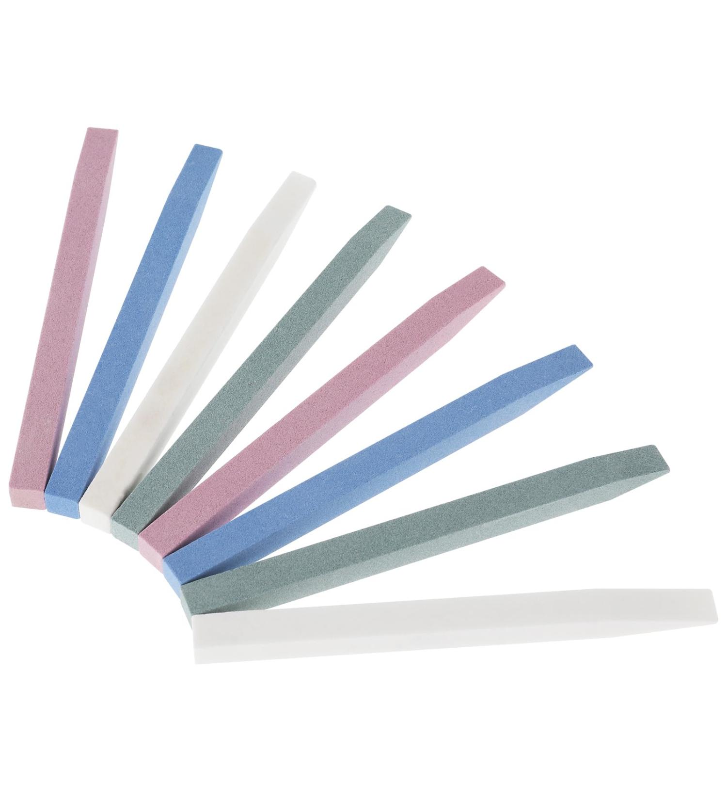 WLLHYF 8 Pieces Pumice Stone Nail File Set | Manicure & Pedicure Tools for Salon & Personal Use | Cuticle Remover & Buffing Accessories - Buy Online on GoSupps.com
