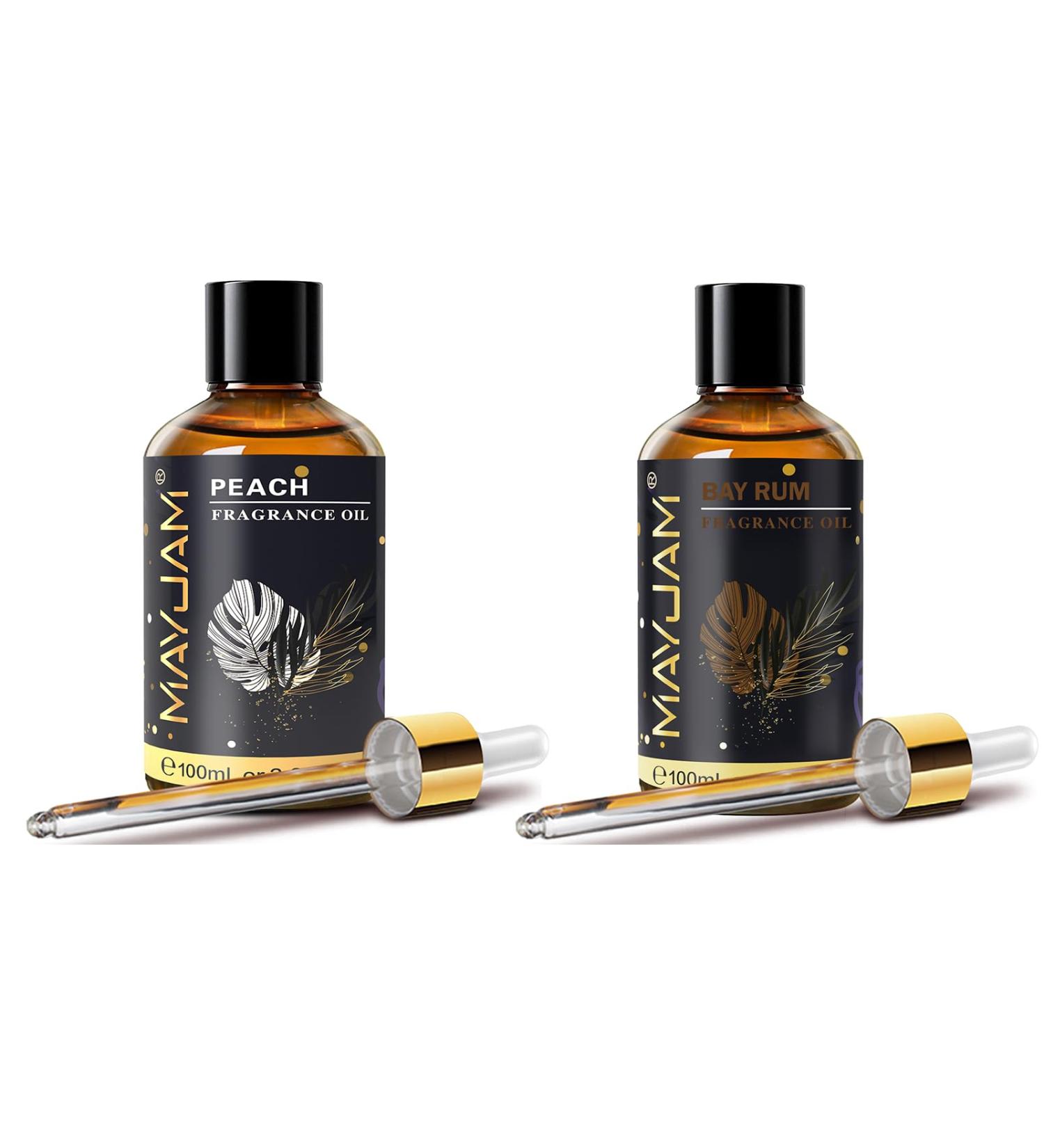 MAYJAM 100ML Peach and Bay Rum Fragrance Oils Essential Oils - Buy Online on GoSupps.com