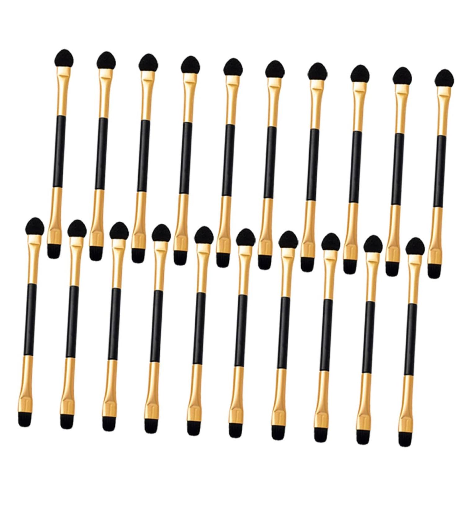 HAPINARY 20pcs Double Ended Eyeshadow Brush Makeup Brush for Women Eye Brush for Eyeshadow Eye Makeup Brush Makeup Eyeshadow Brush Small Eyeshadow Brush Makeup Eye Brush Eye Makeup Tool - Buy Online on GoSupps.com
